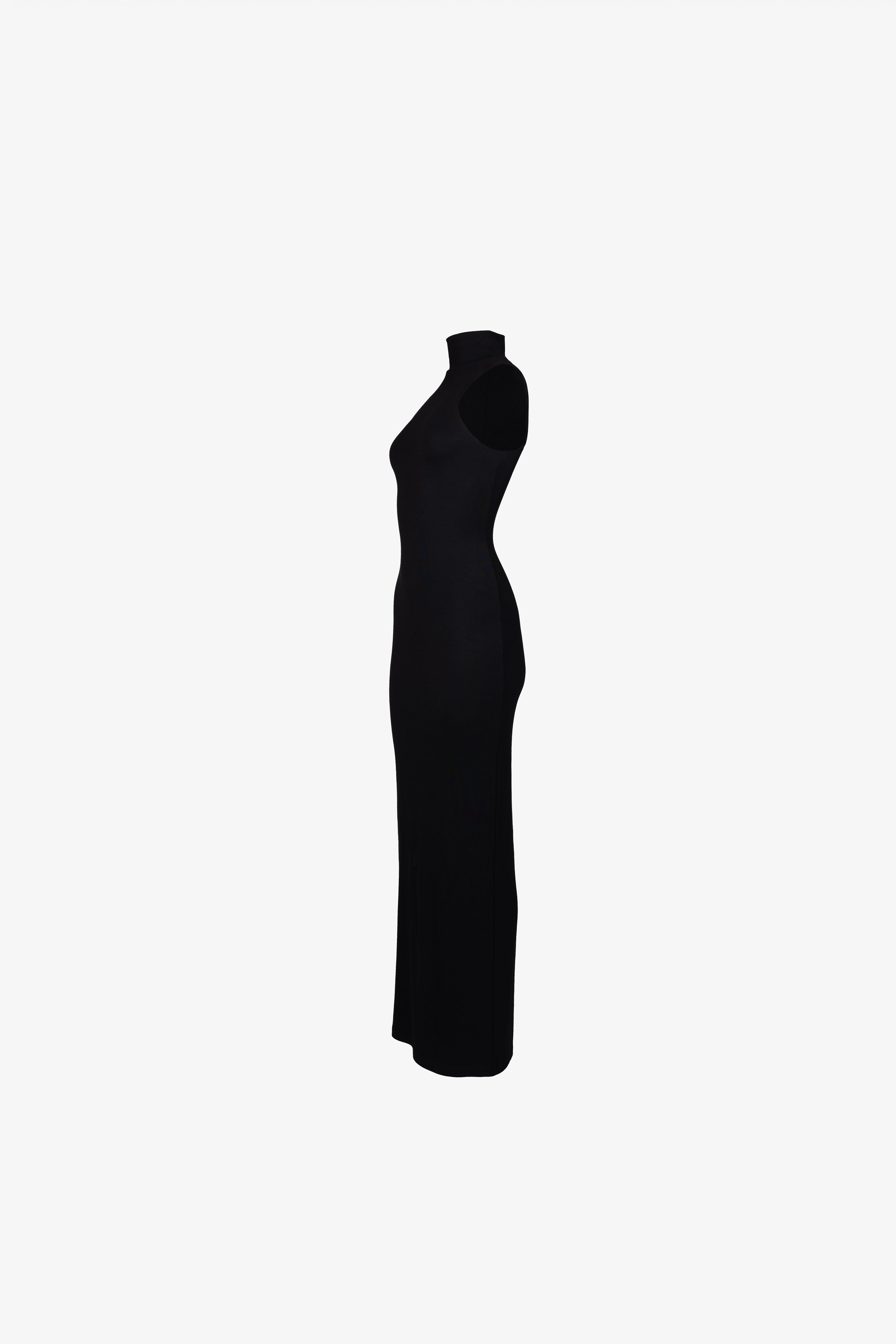 Gebreide maxi-jurk van viscose