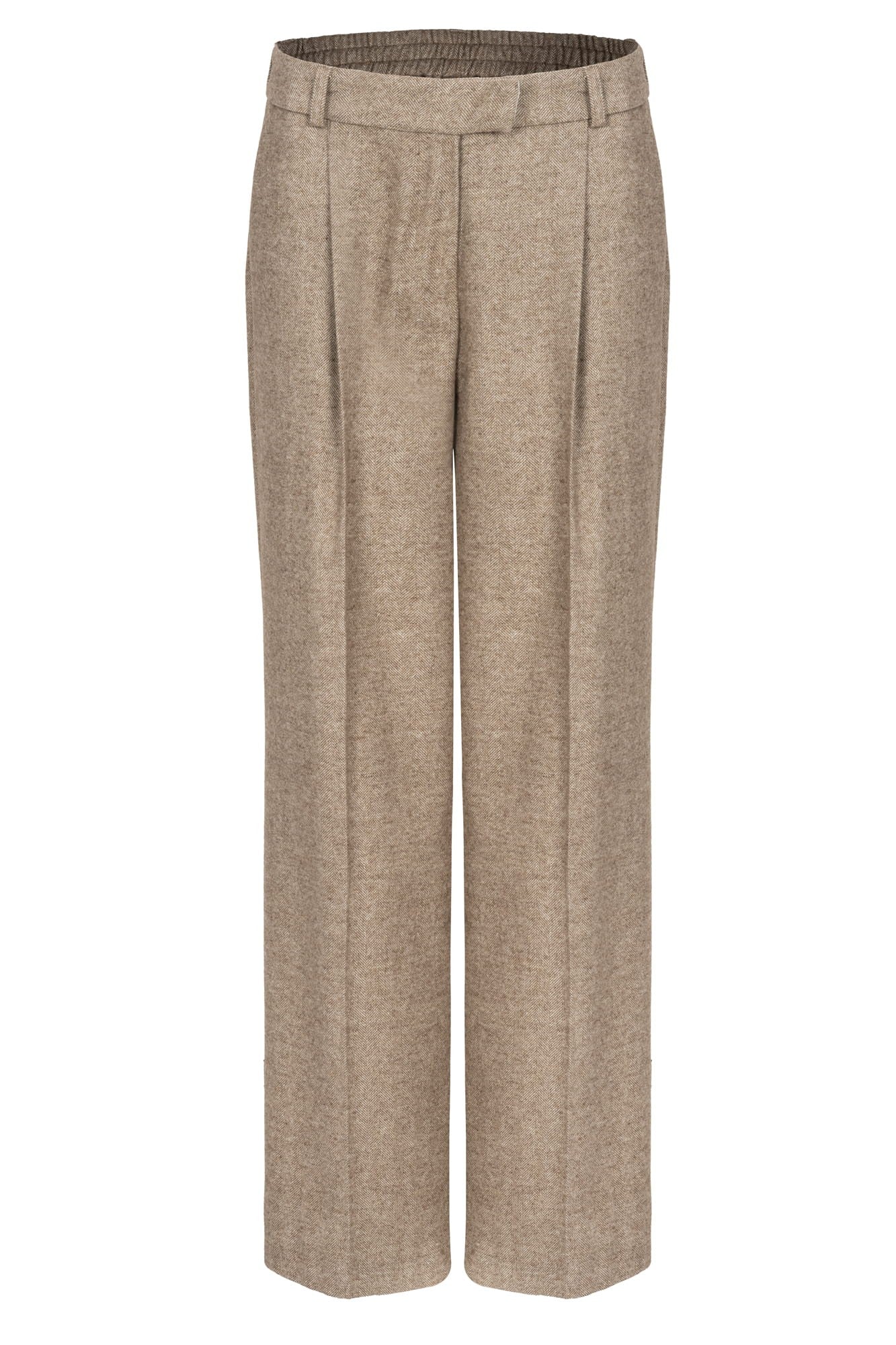 Beige Chevron pants image 1