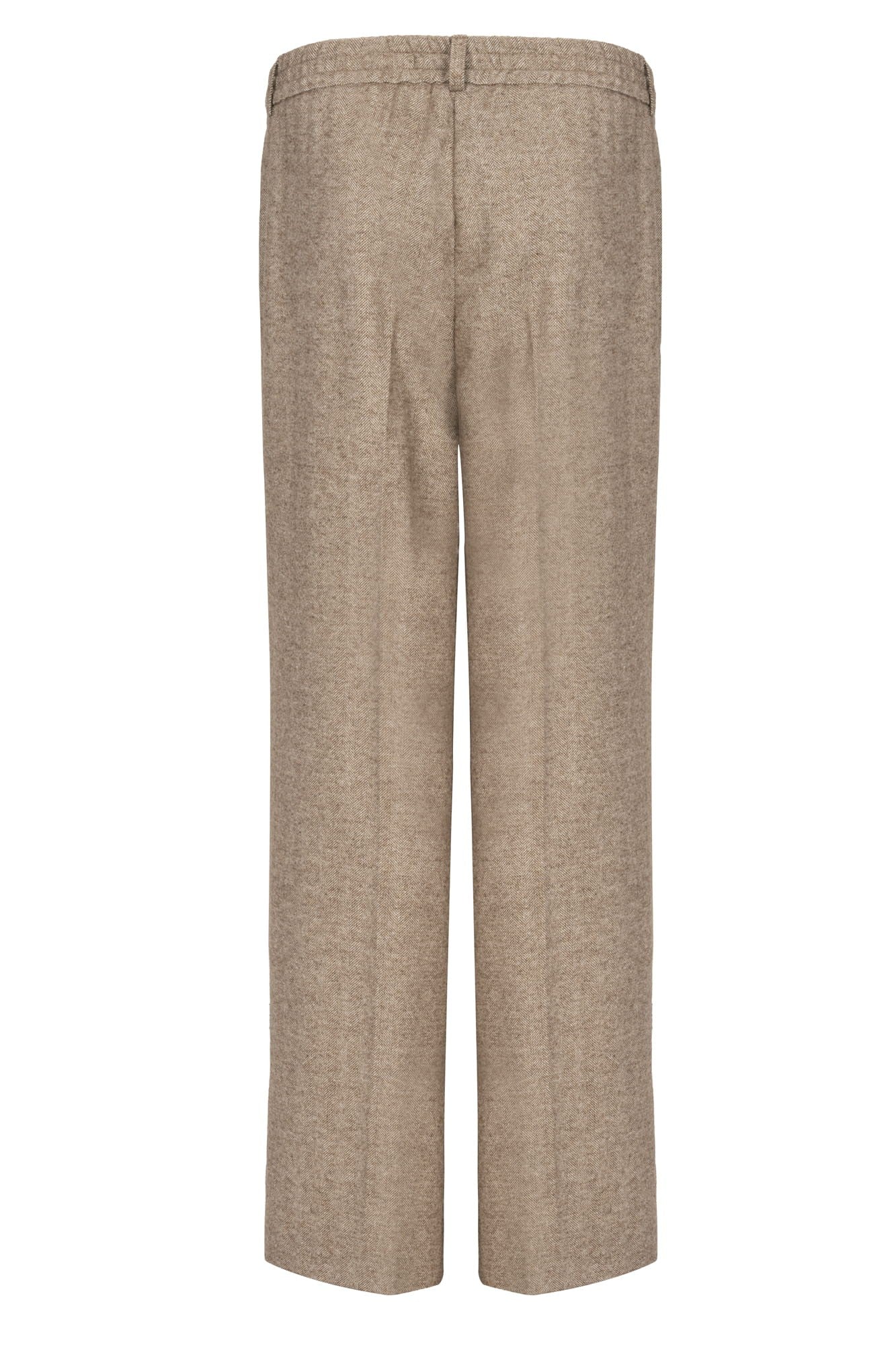 Beige Chevron pants image 2