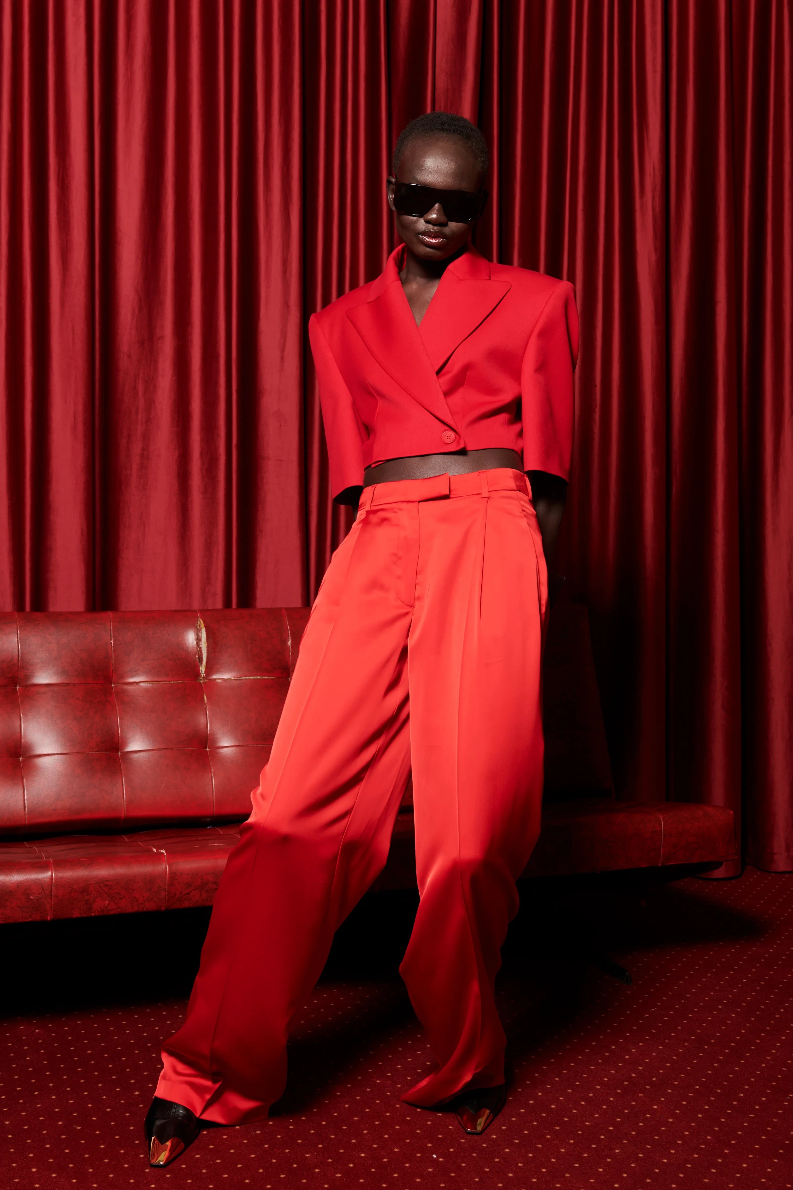 Red Softy pants image 2
