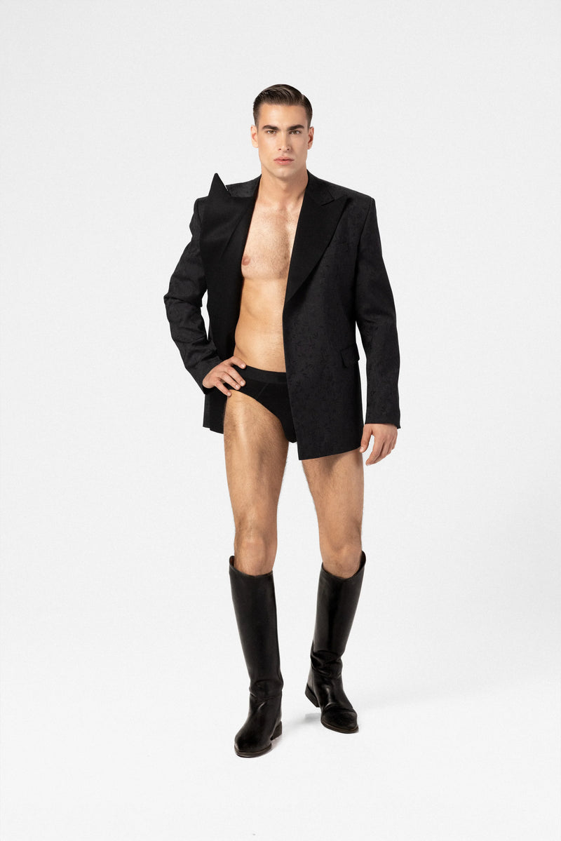 Blazer jacquard homme