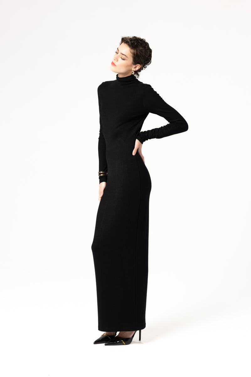 오픈백 맥시 드레스