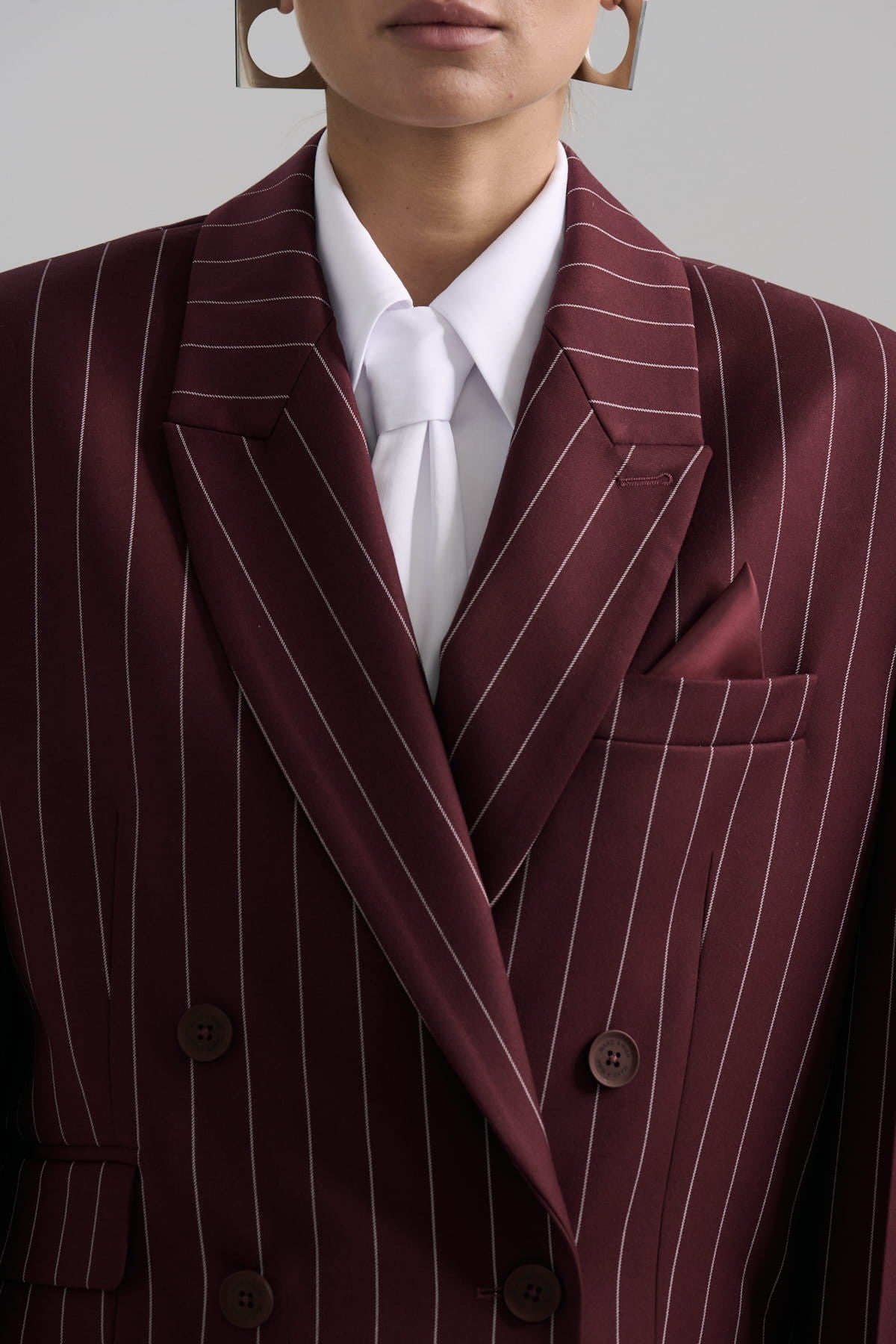 Burgundy Tennis suit image 2