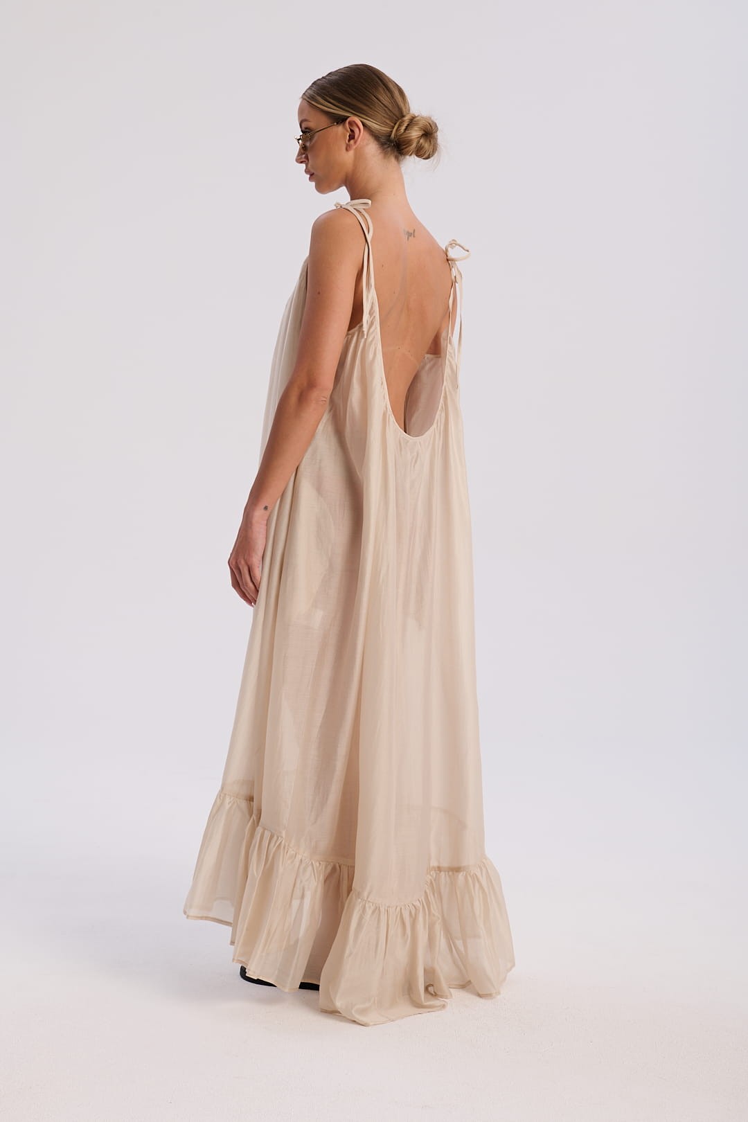 Beige Dress Aire image 3