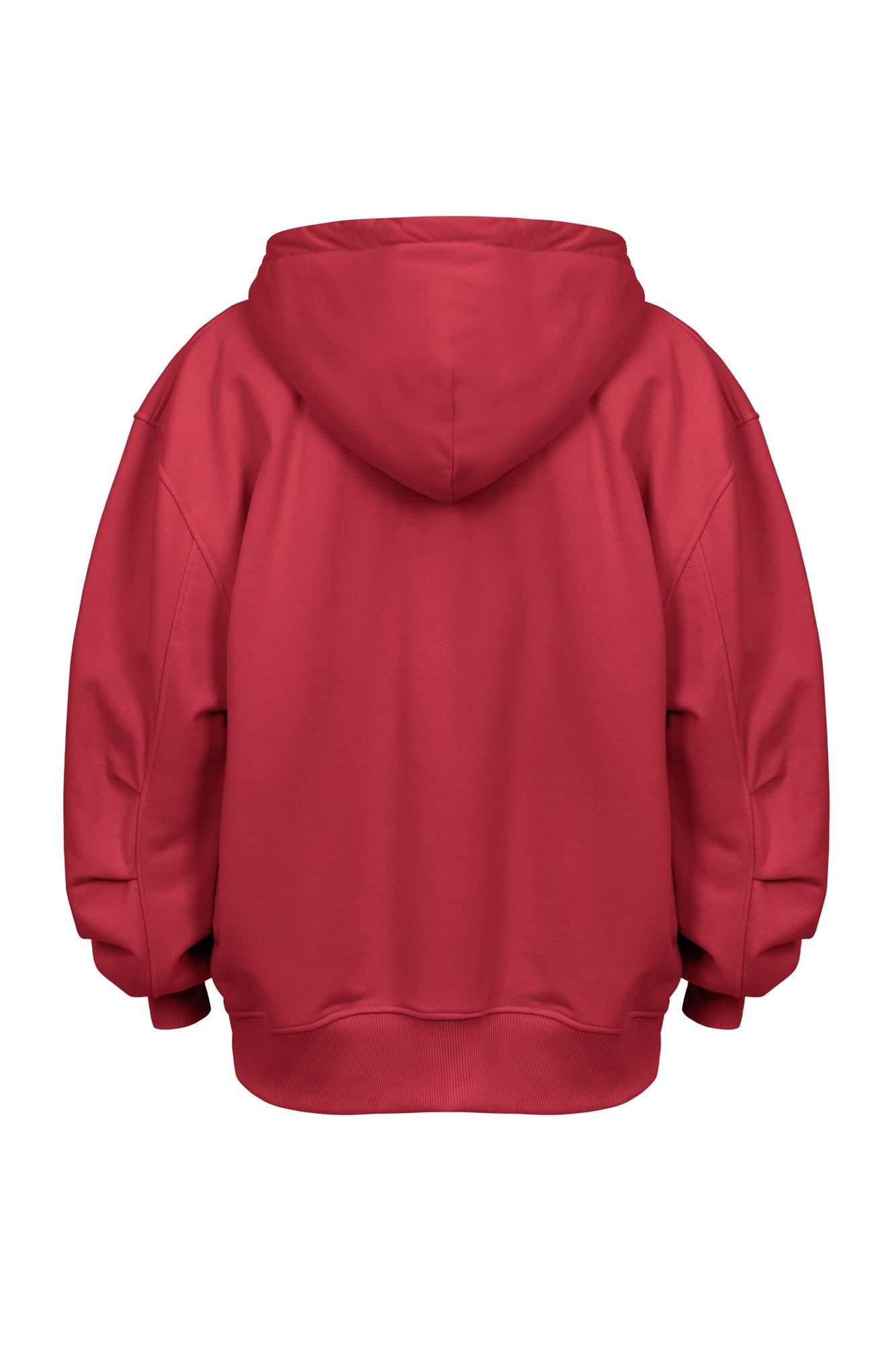 Raspberry red Lea sweatshirt image 2