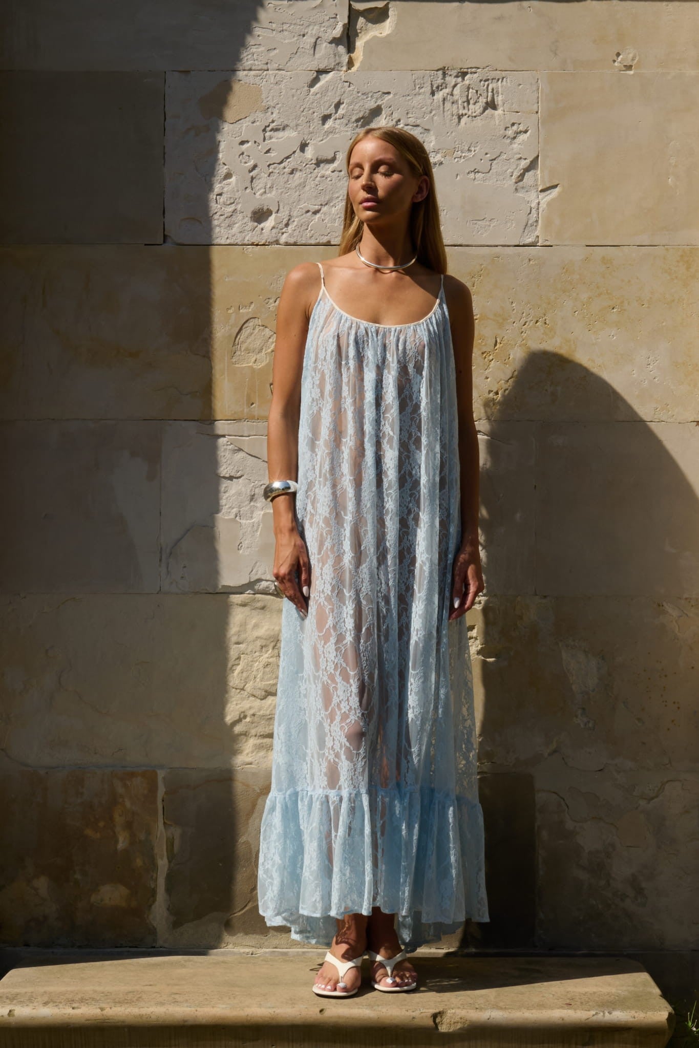 Pale blue Dress Roma image 2