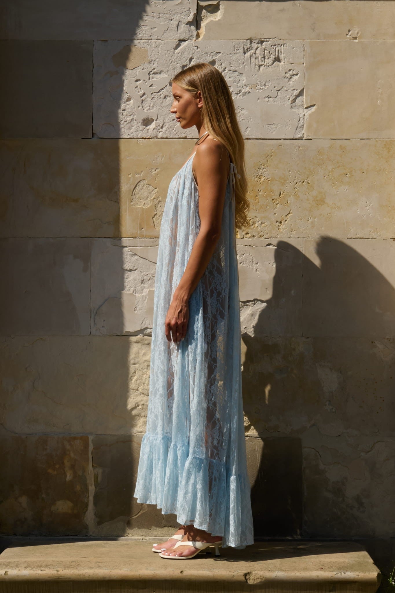 Pale blue Dress Roma image 3