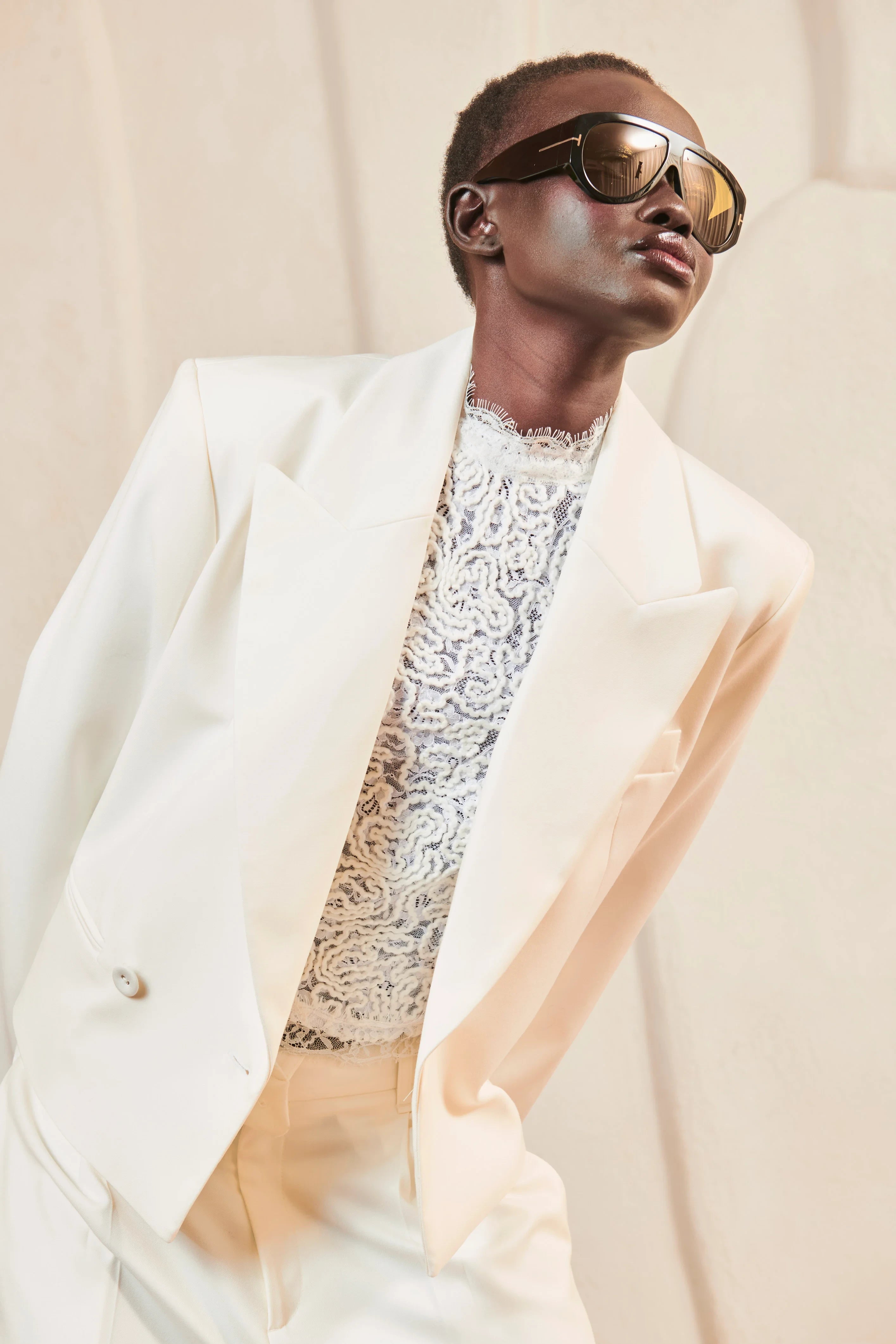 Cream Marlin jacket image 4