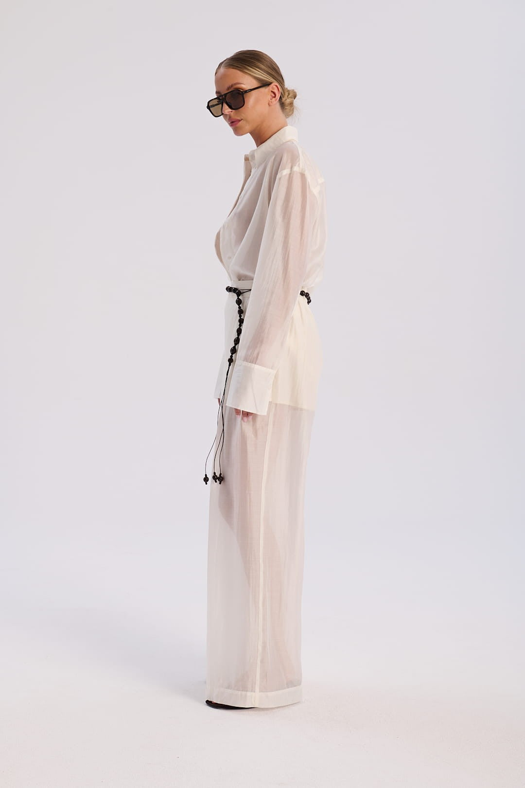 Cream Aire pants image 1