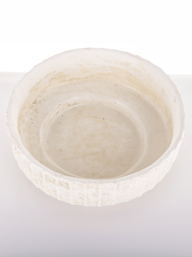 Beige pot wide