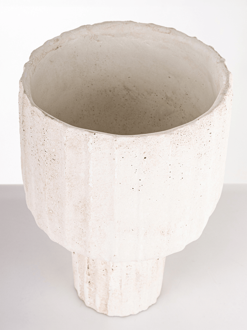 Beige vase