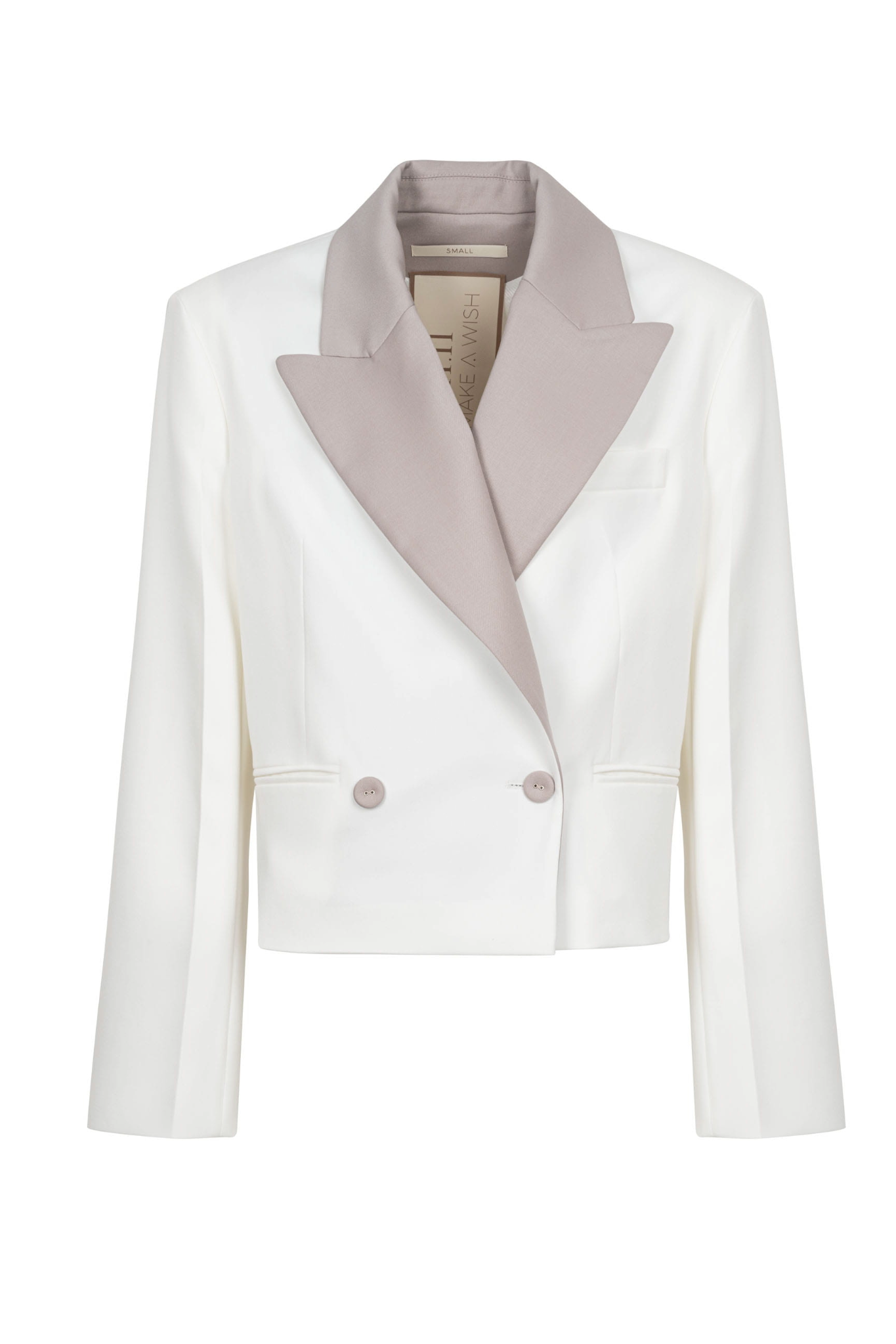 Cream Revers jacket image 1