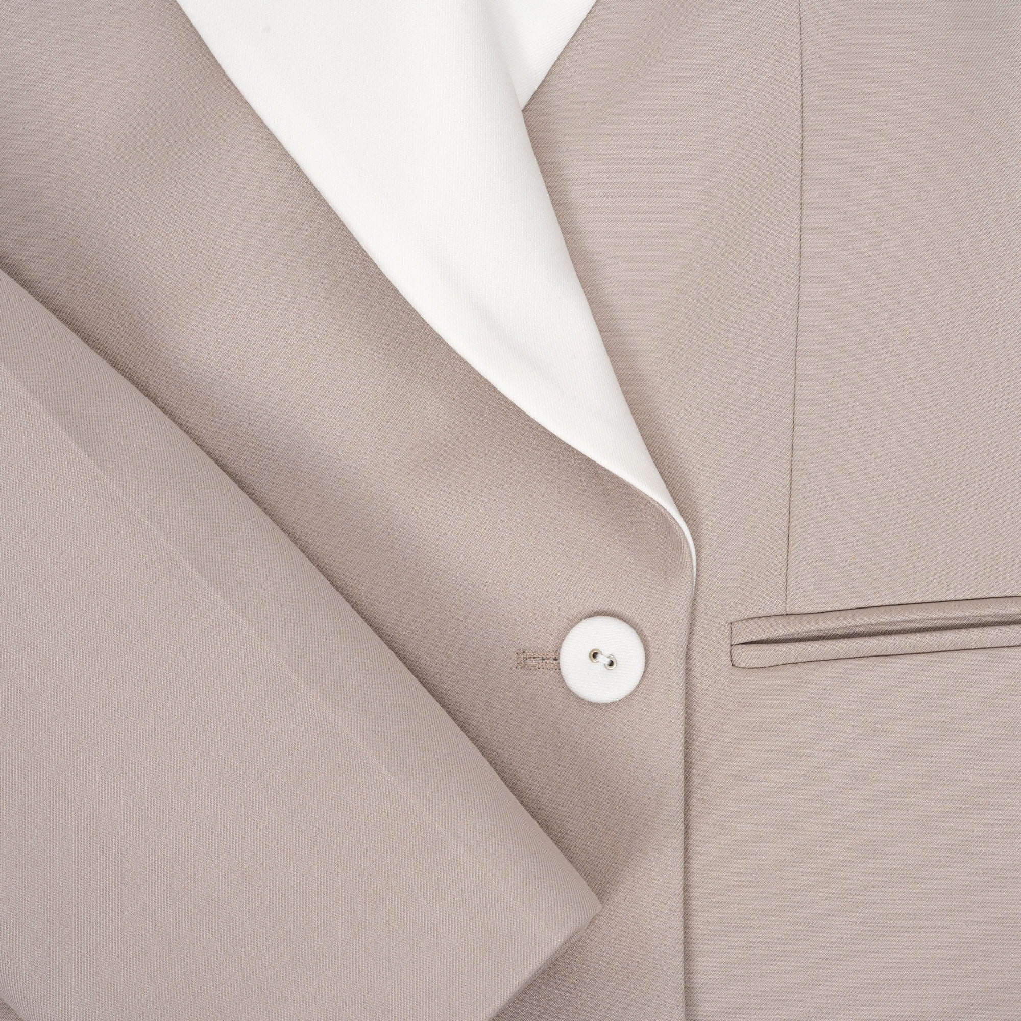 Beige Revers jacket image 5