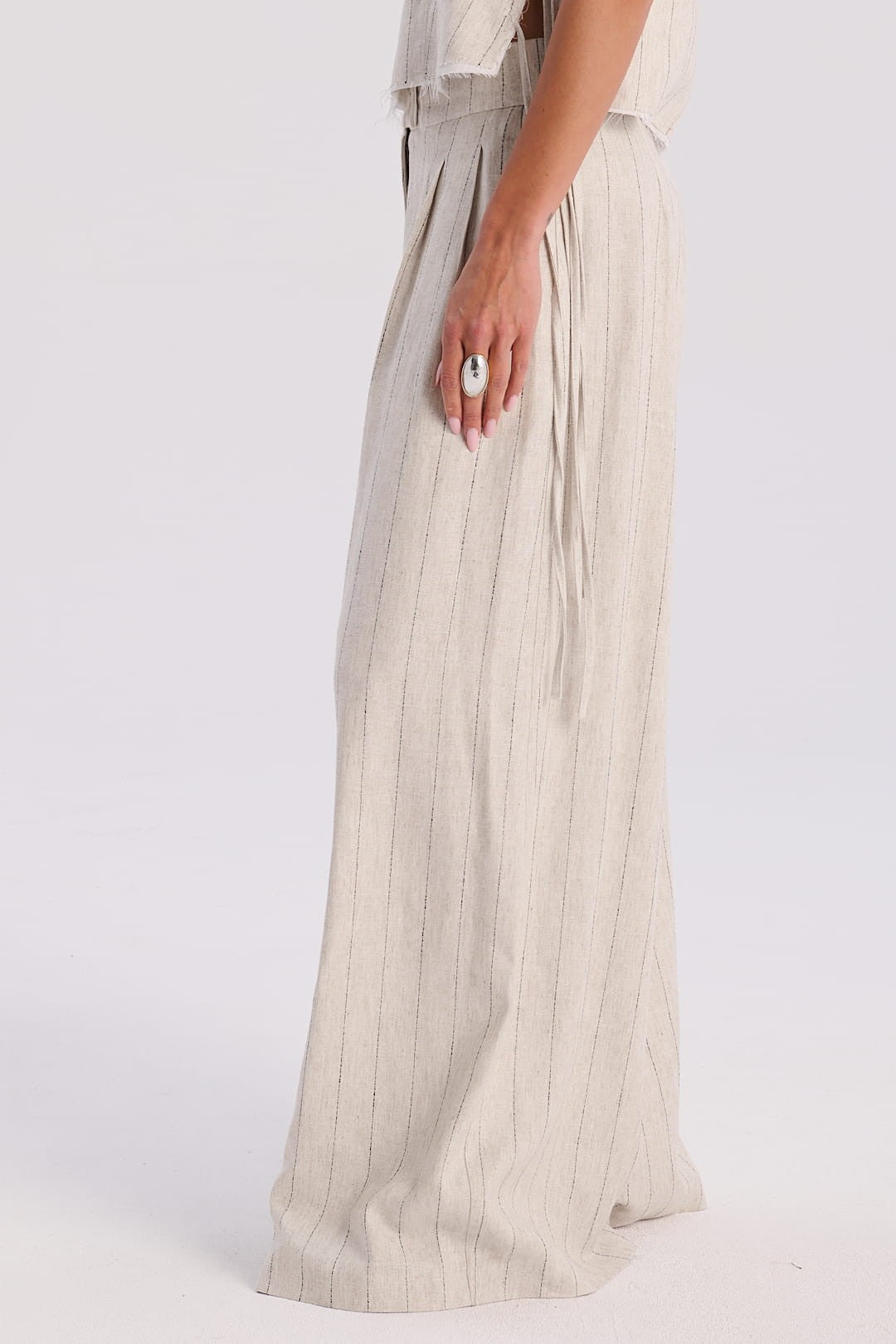 Melange grey Pants Bonie Tenis image 2