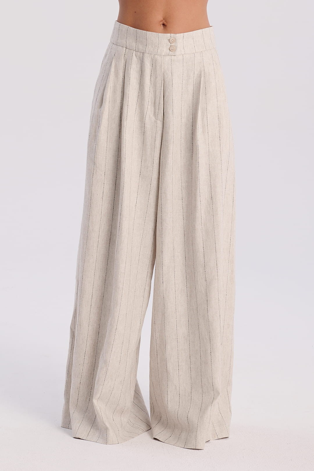 Melange grey Pants Bonie Tenis image 3