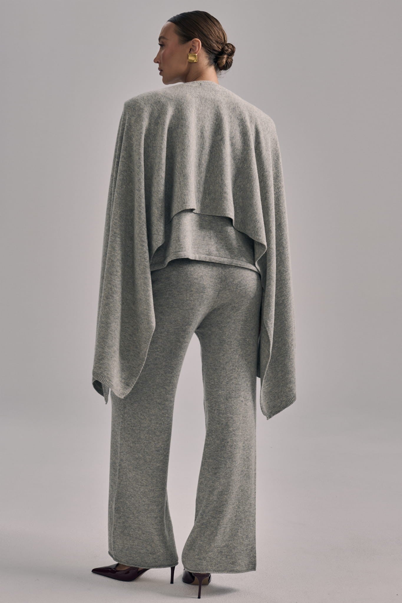 Grey Poncho Narzutka Gaya 3in1 image 3