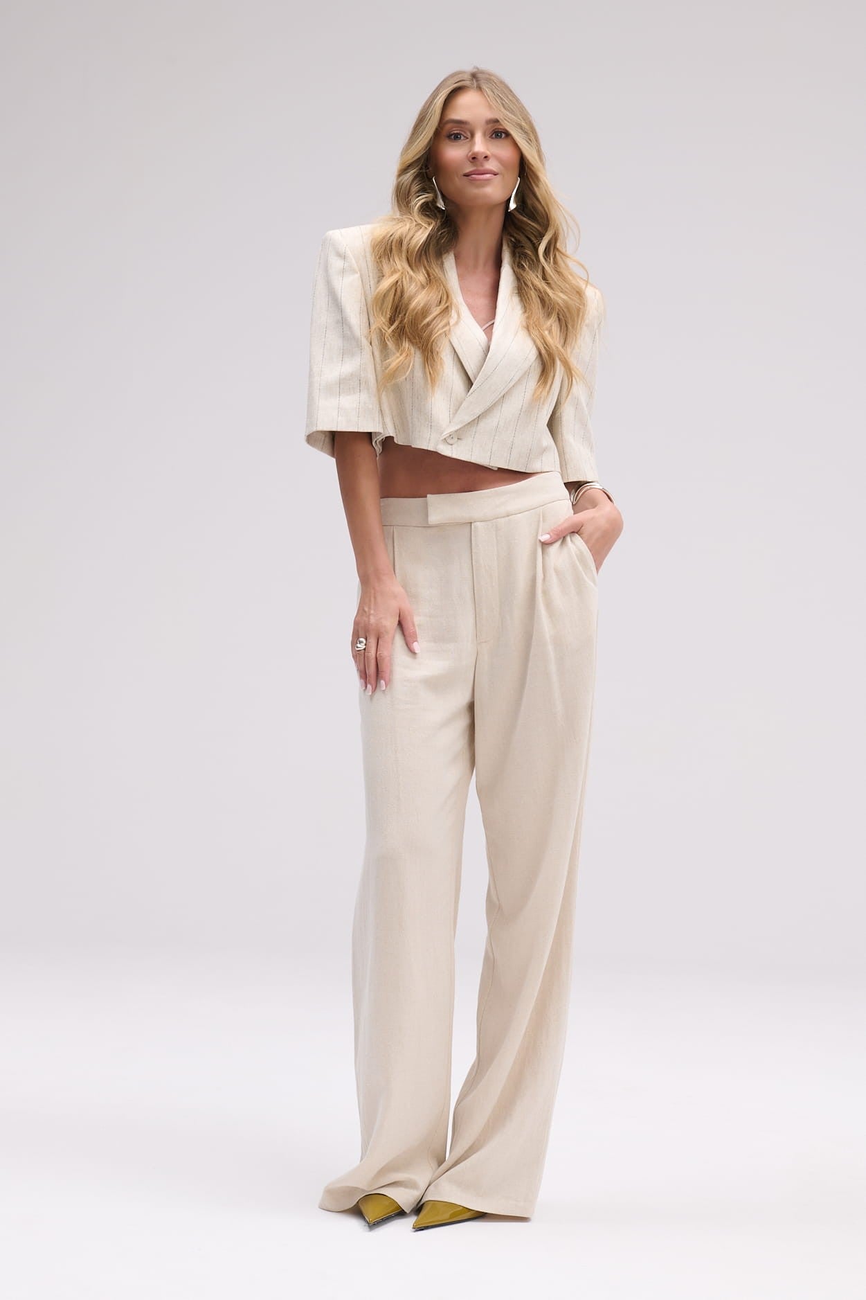 Beige Naturia pants image 2