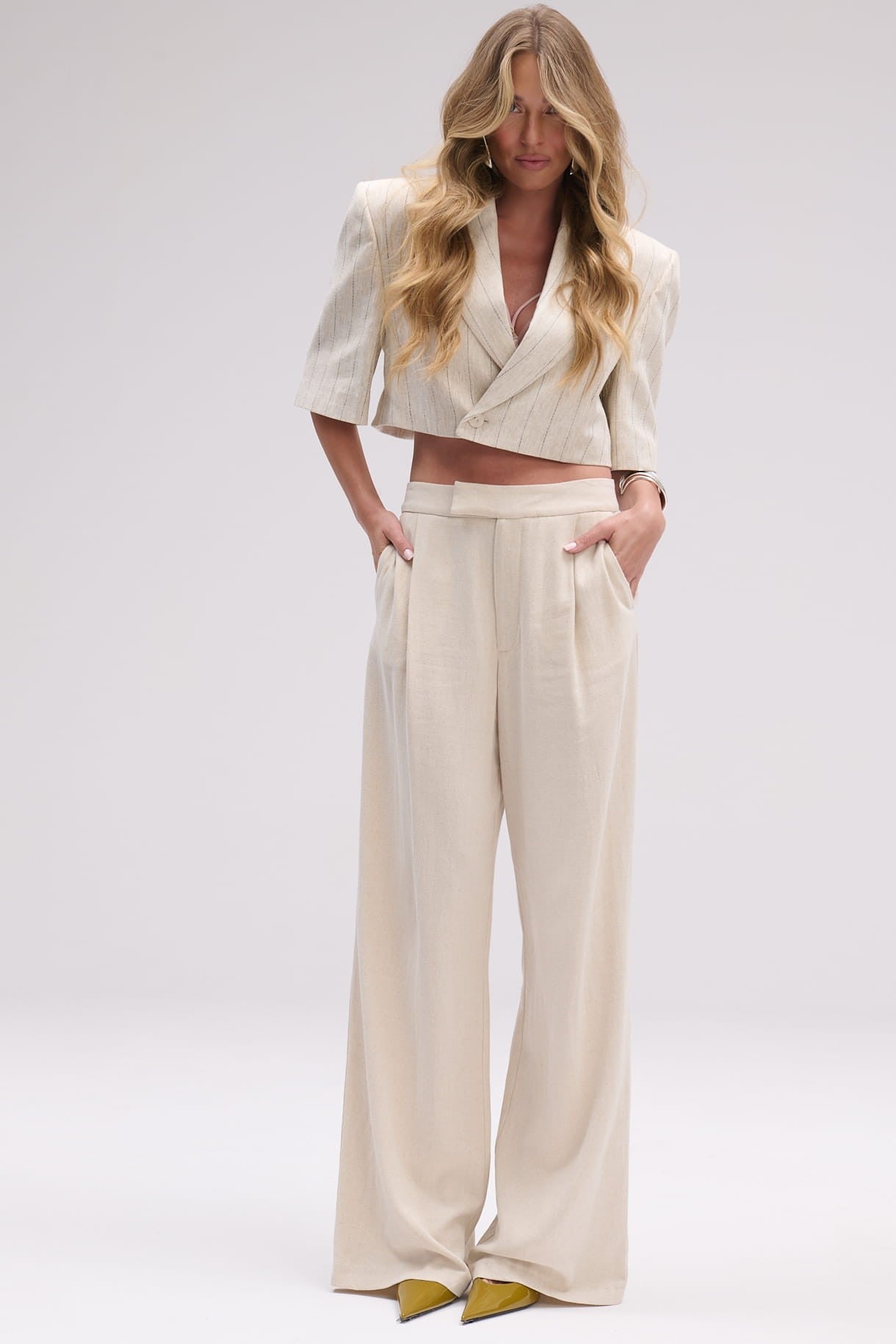 Beige Naturia pants image 3
