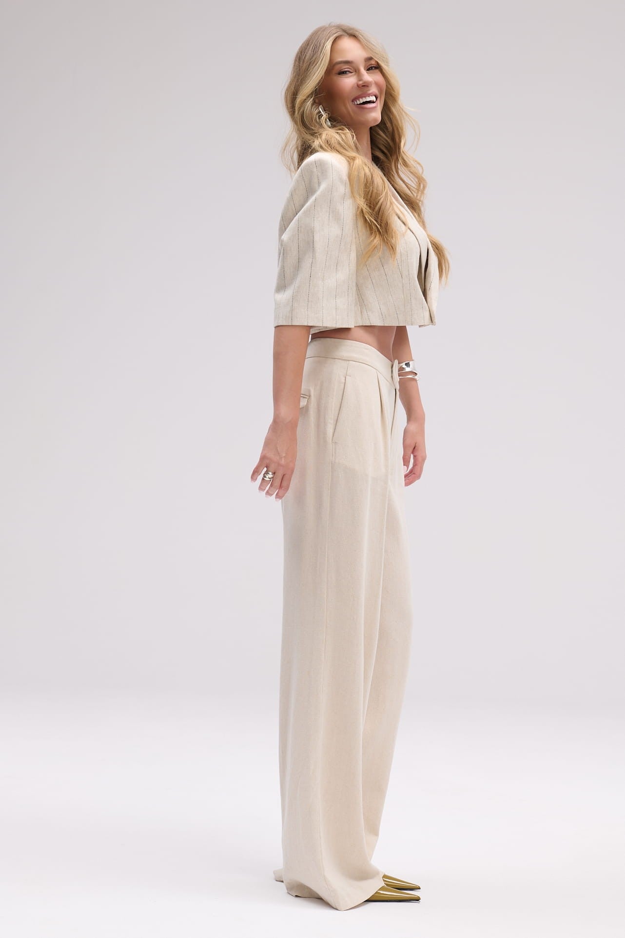 Beige Naturia pants image 5