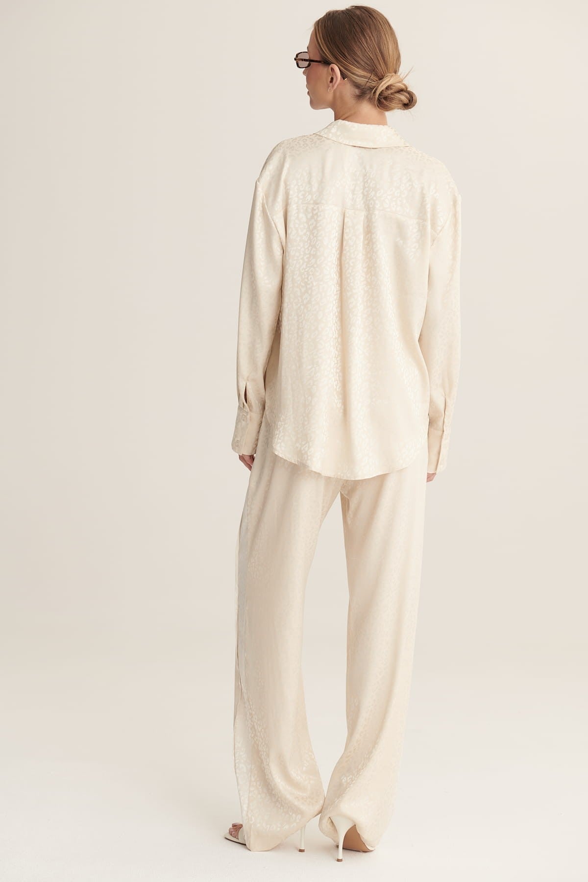 Beige Lampas shirt image 3