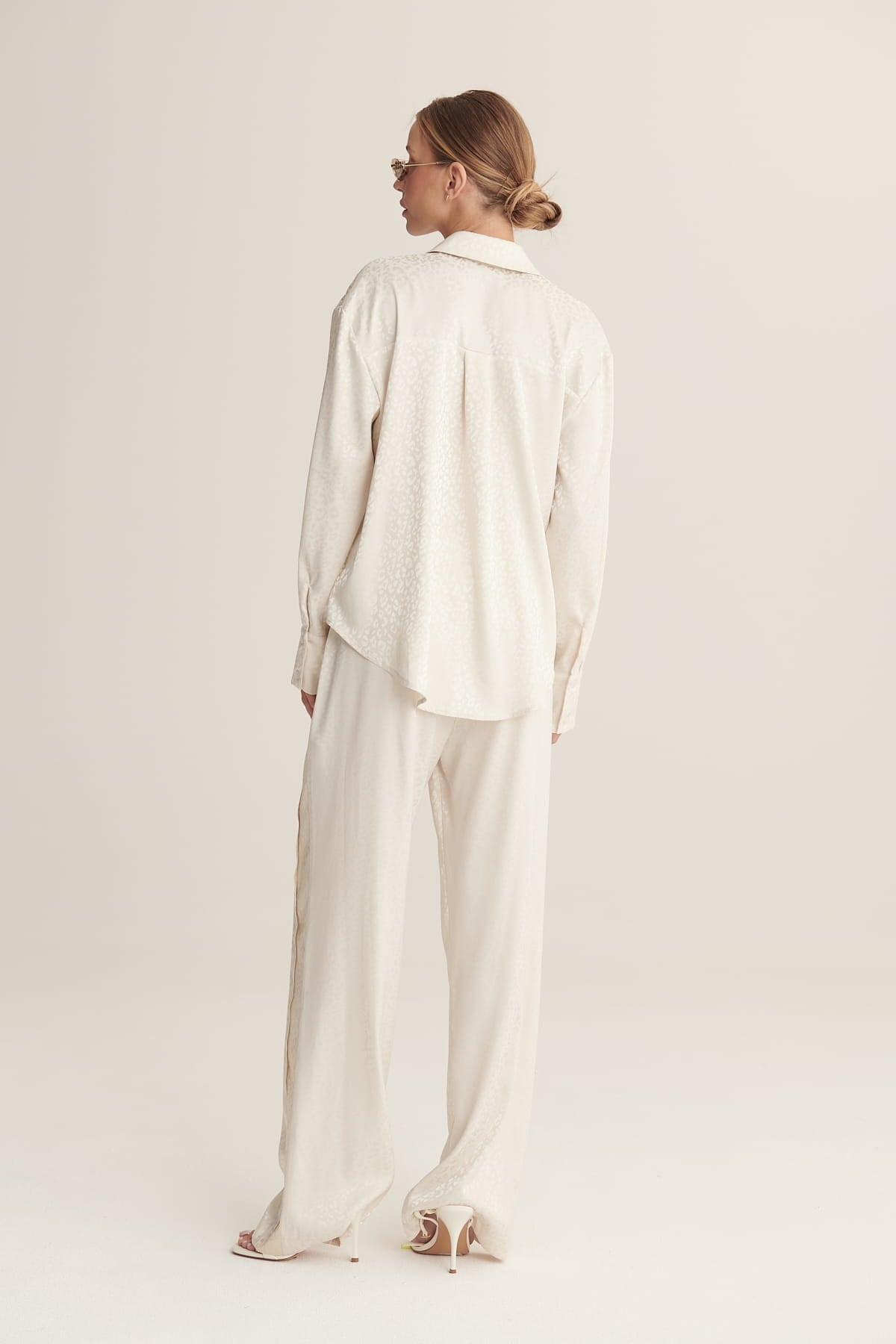 Cream Lampas shirt image 3