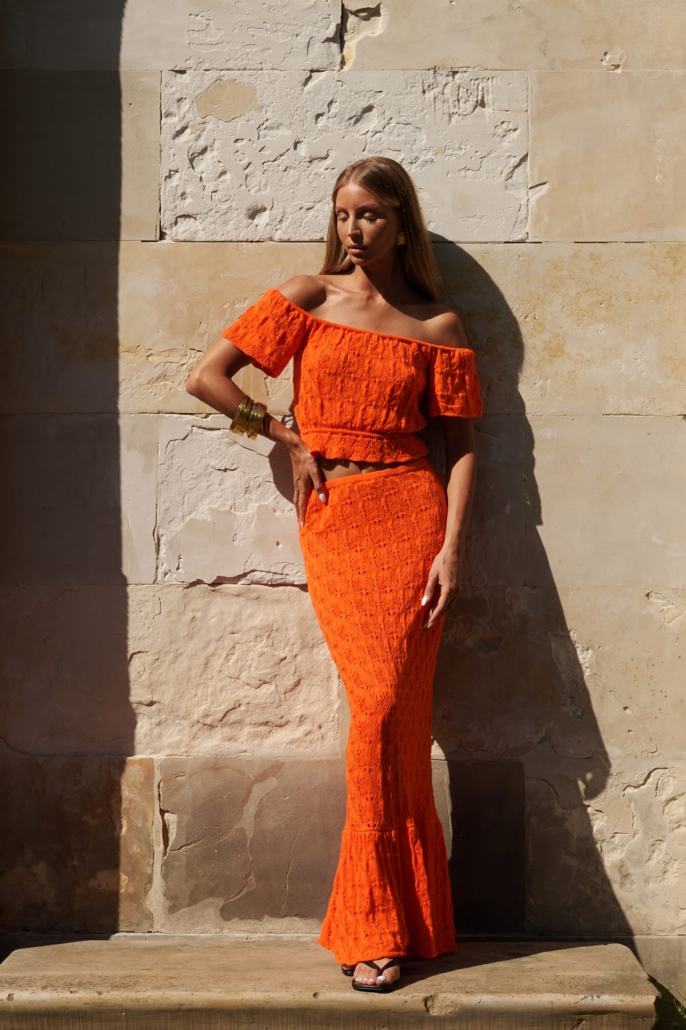 Orange Bueno skirt image 1