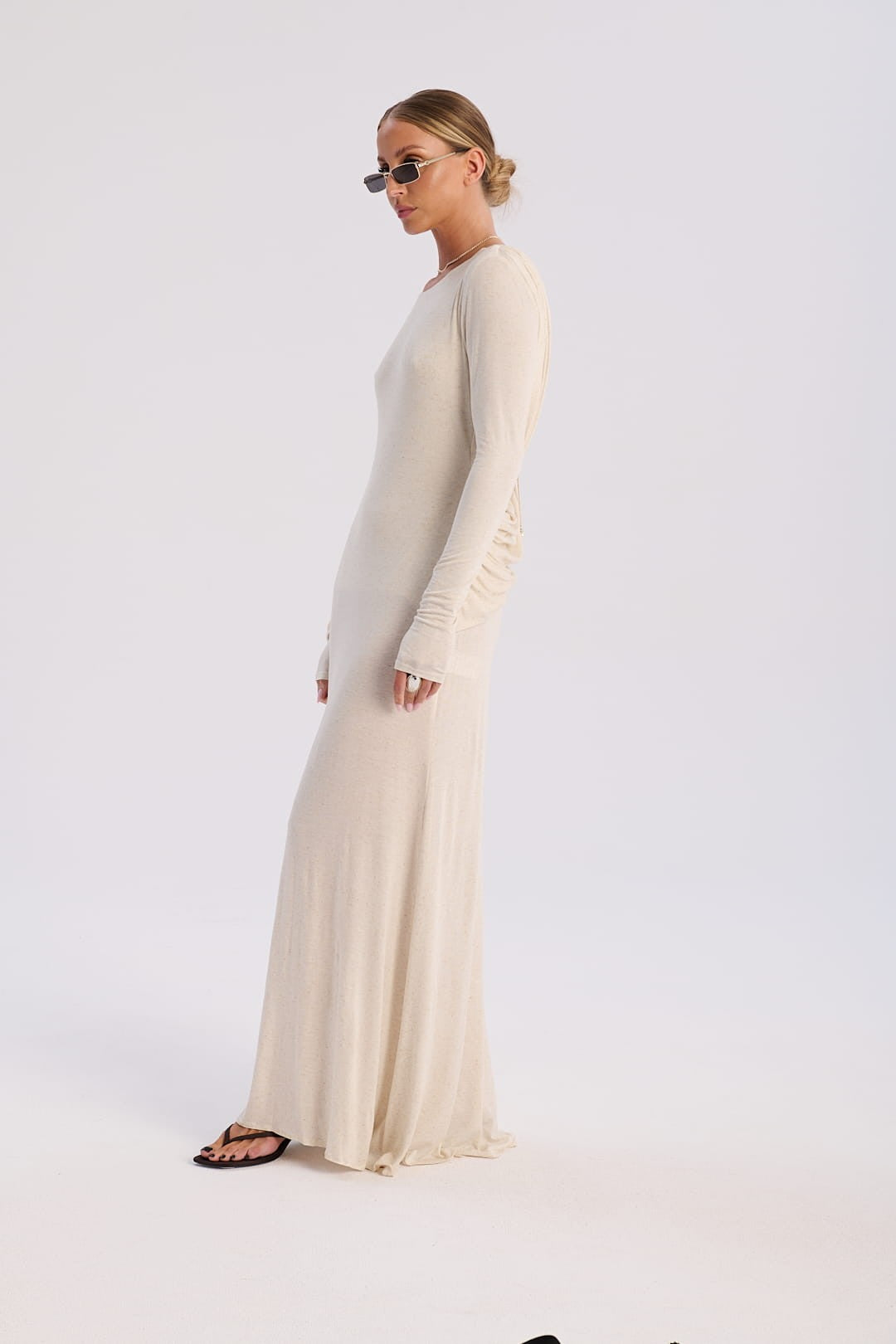 Cream Dress Bella image 3