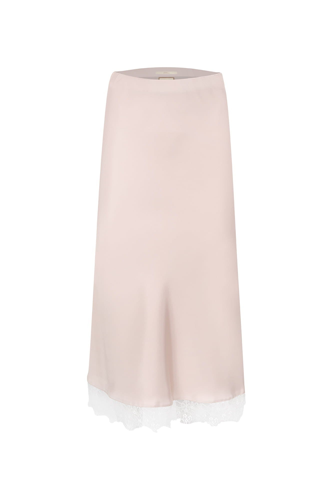 Peach Satin skirt Coco image 1