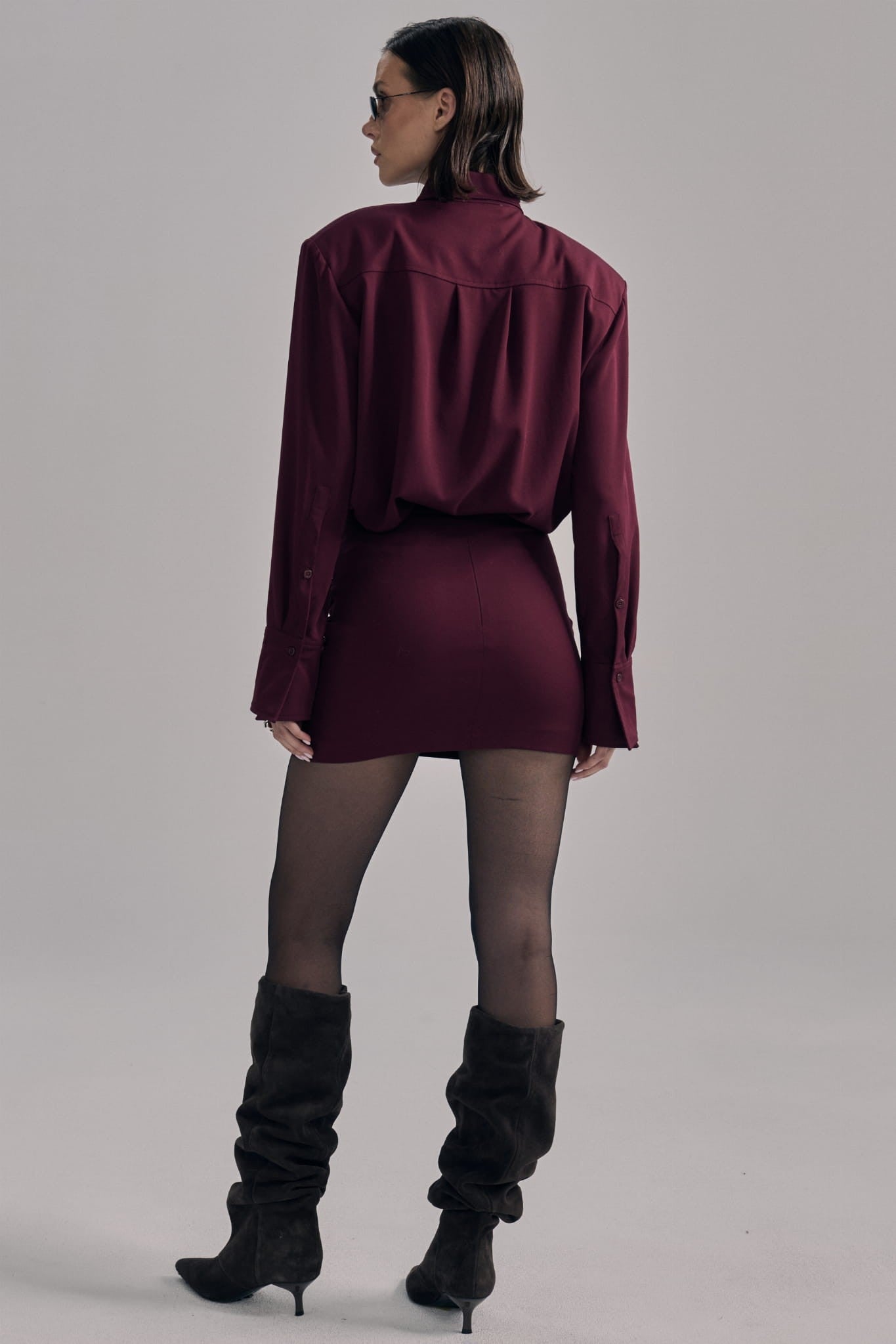 Burgundy Valentina set image 4