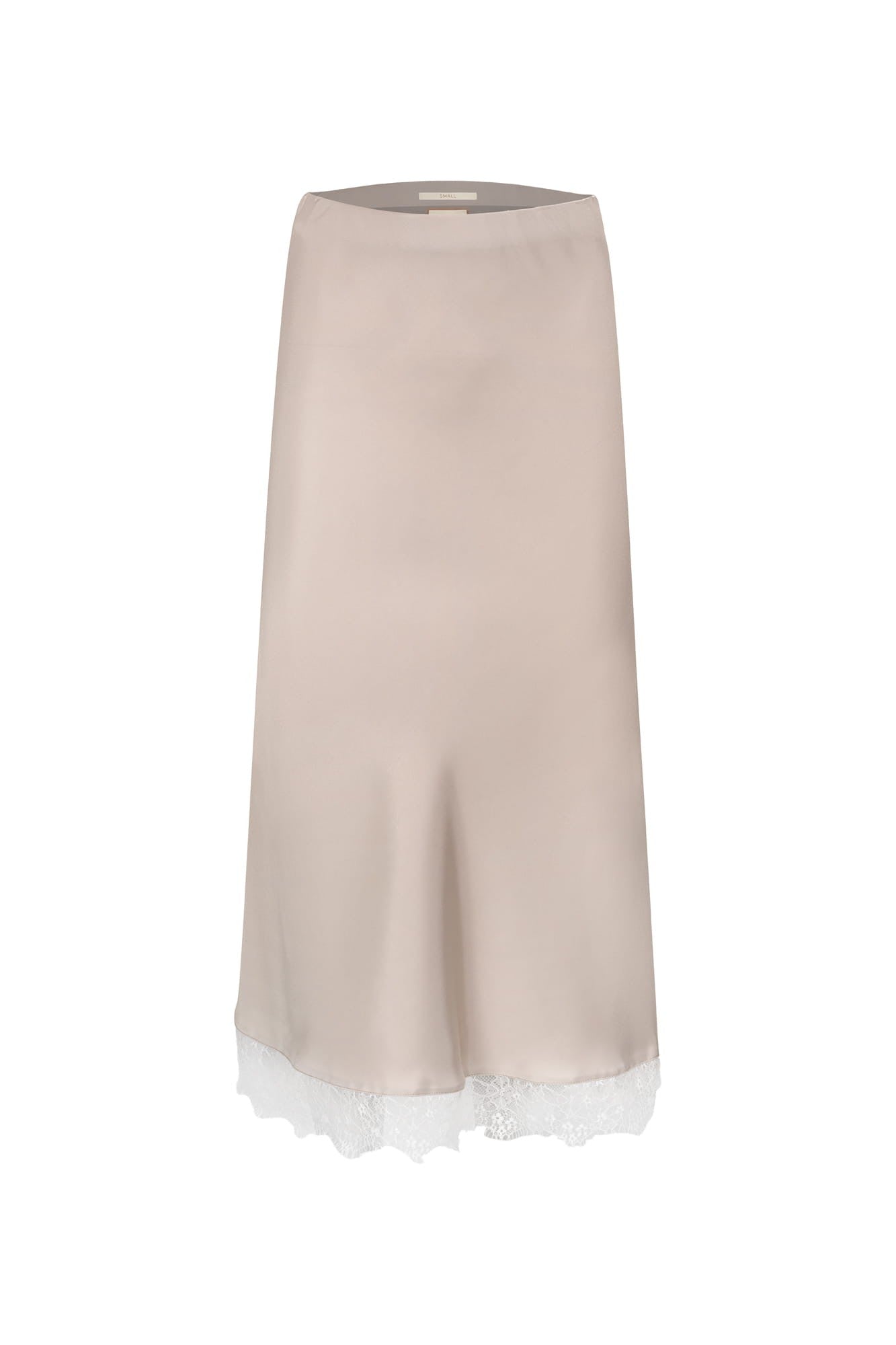 Camel Satin skirt Coco image 1