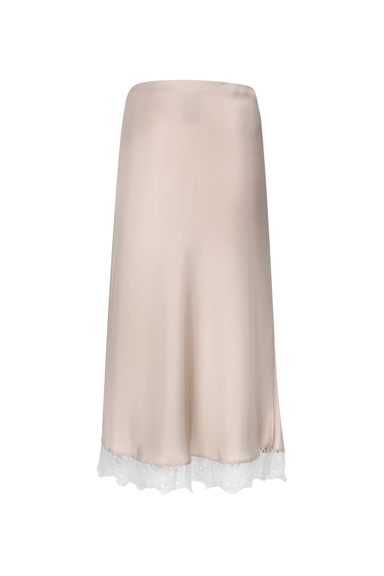 Camel Satin skirt Coco image 2