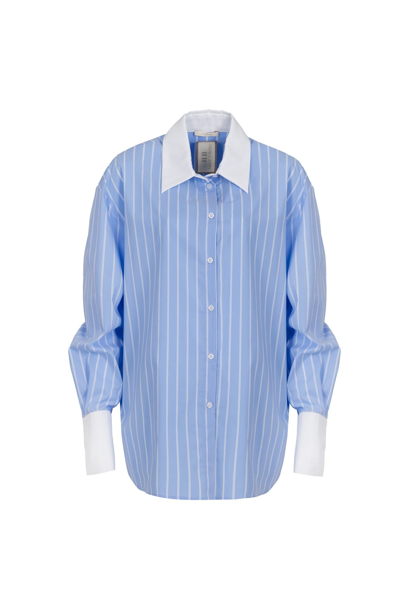 Blue Odetta shirt image 1