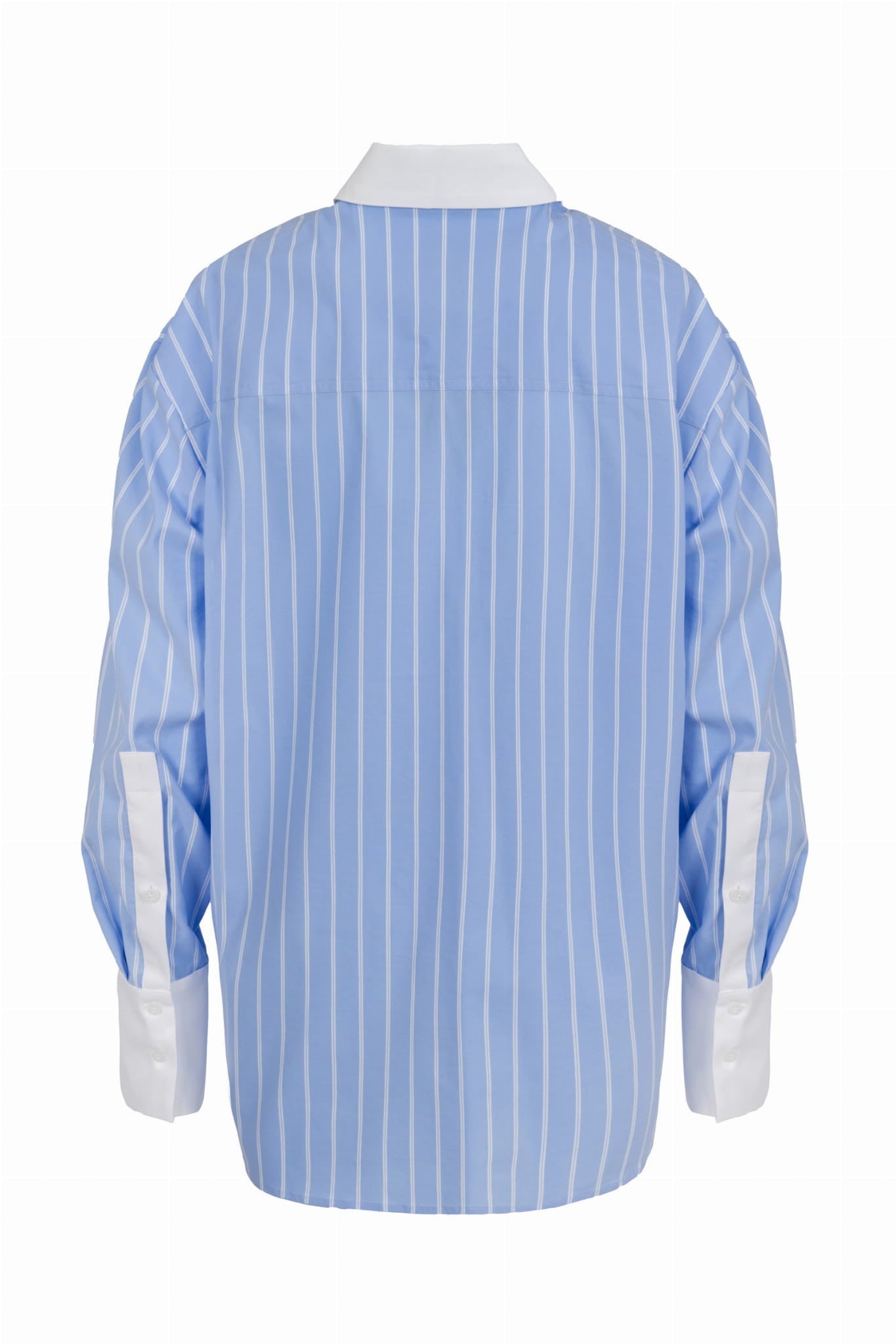 Blue Odetta shirt image 4