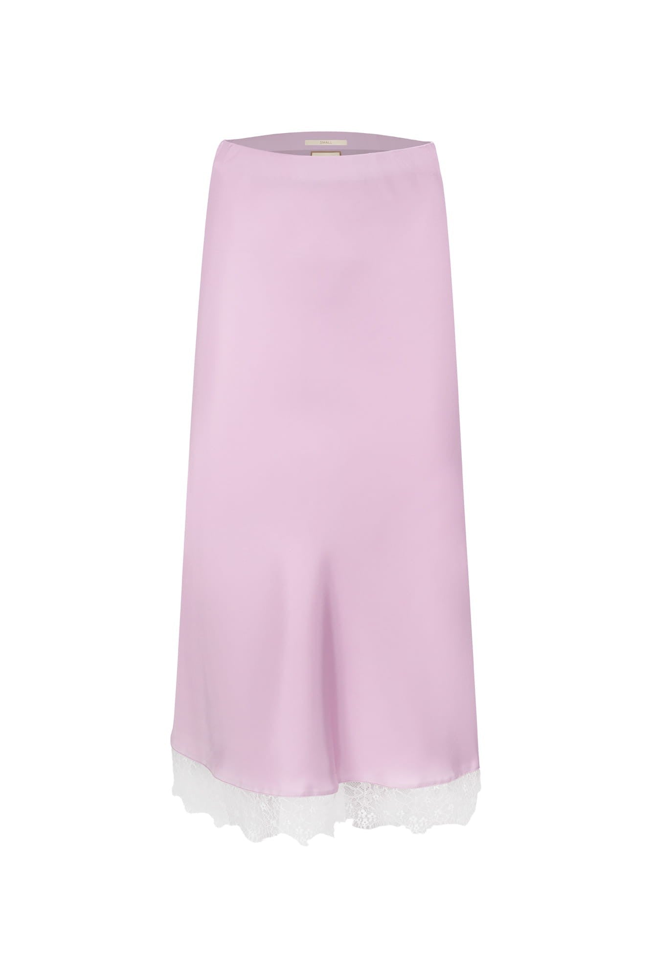 Lilac Satin skirt Coco image 1