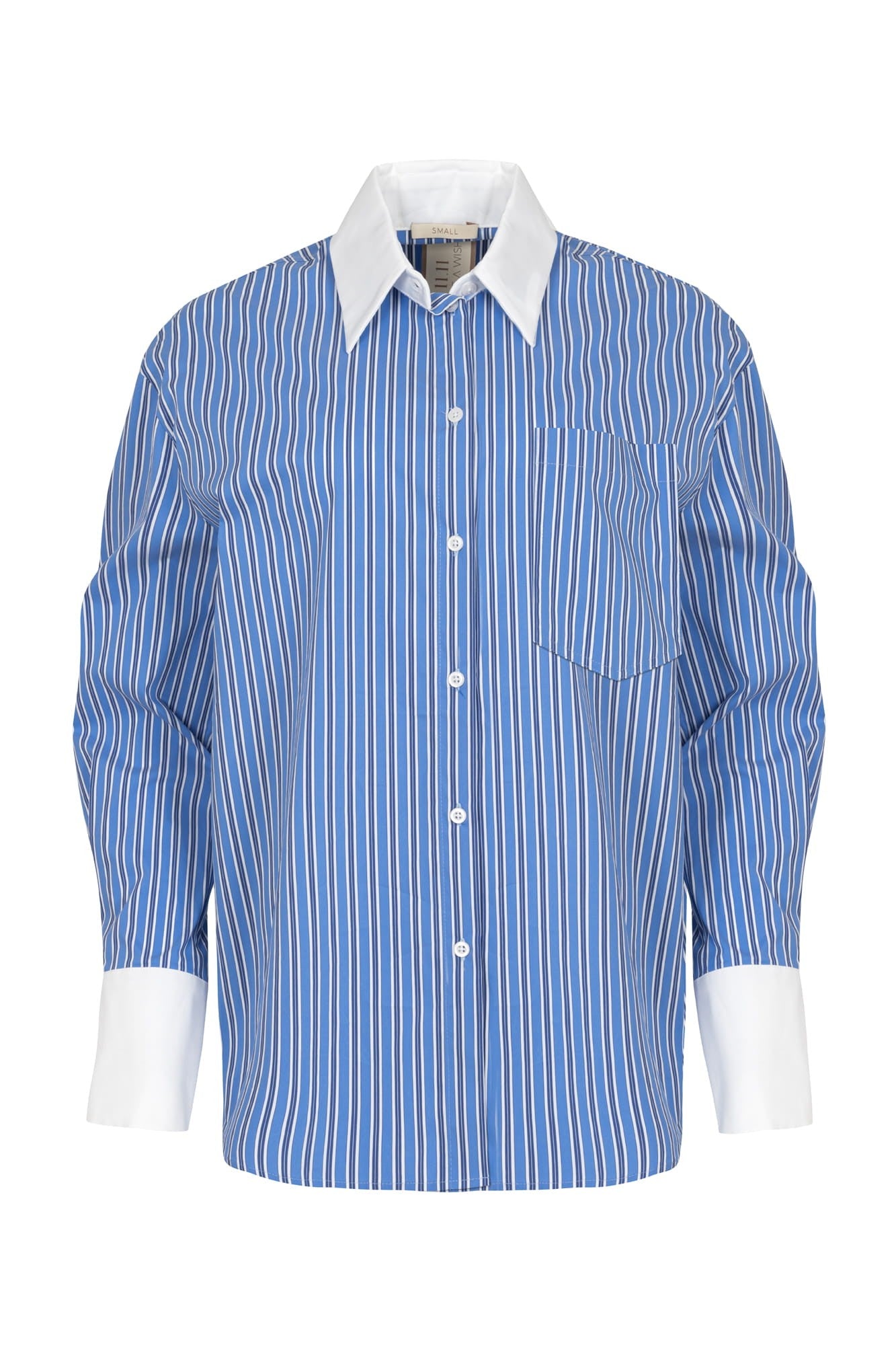 Navy Odetta shirt image 1