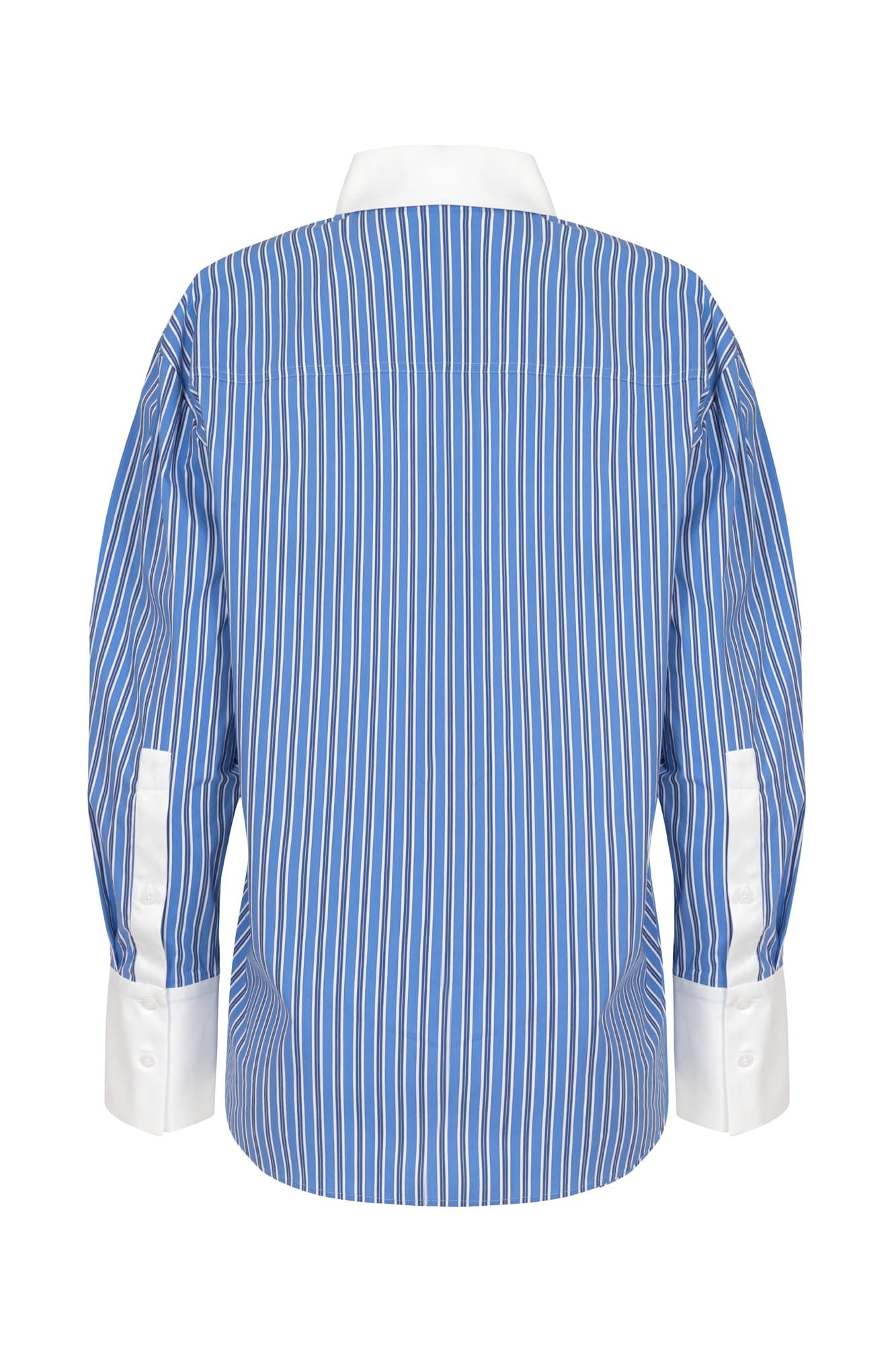 Navy Odetta shirt image 2