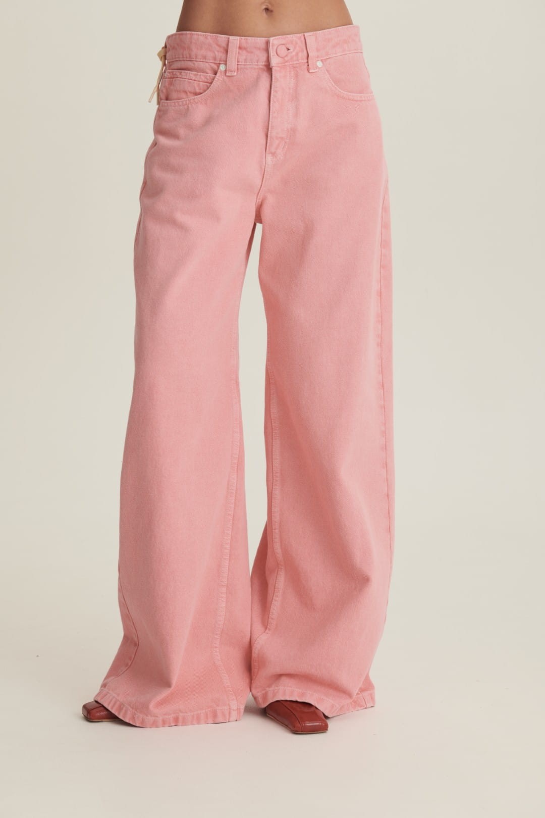 Raspberry red Dolly jeans image 4