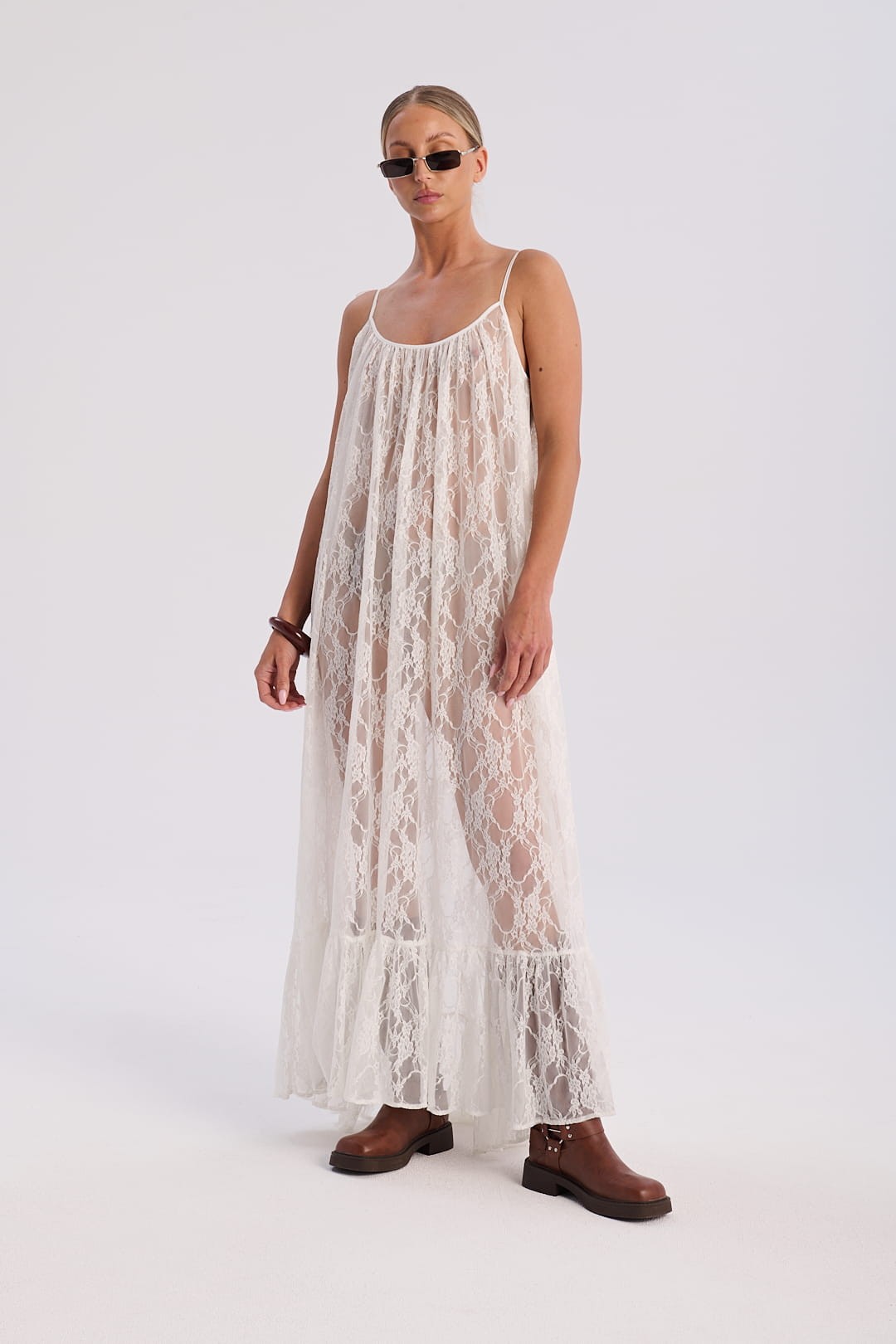 Cream Dress Roma image 1