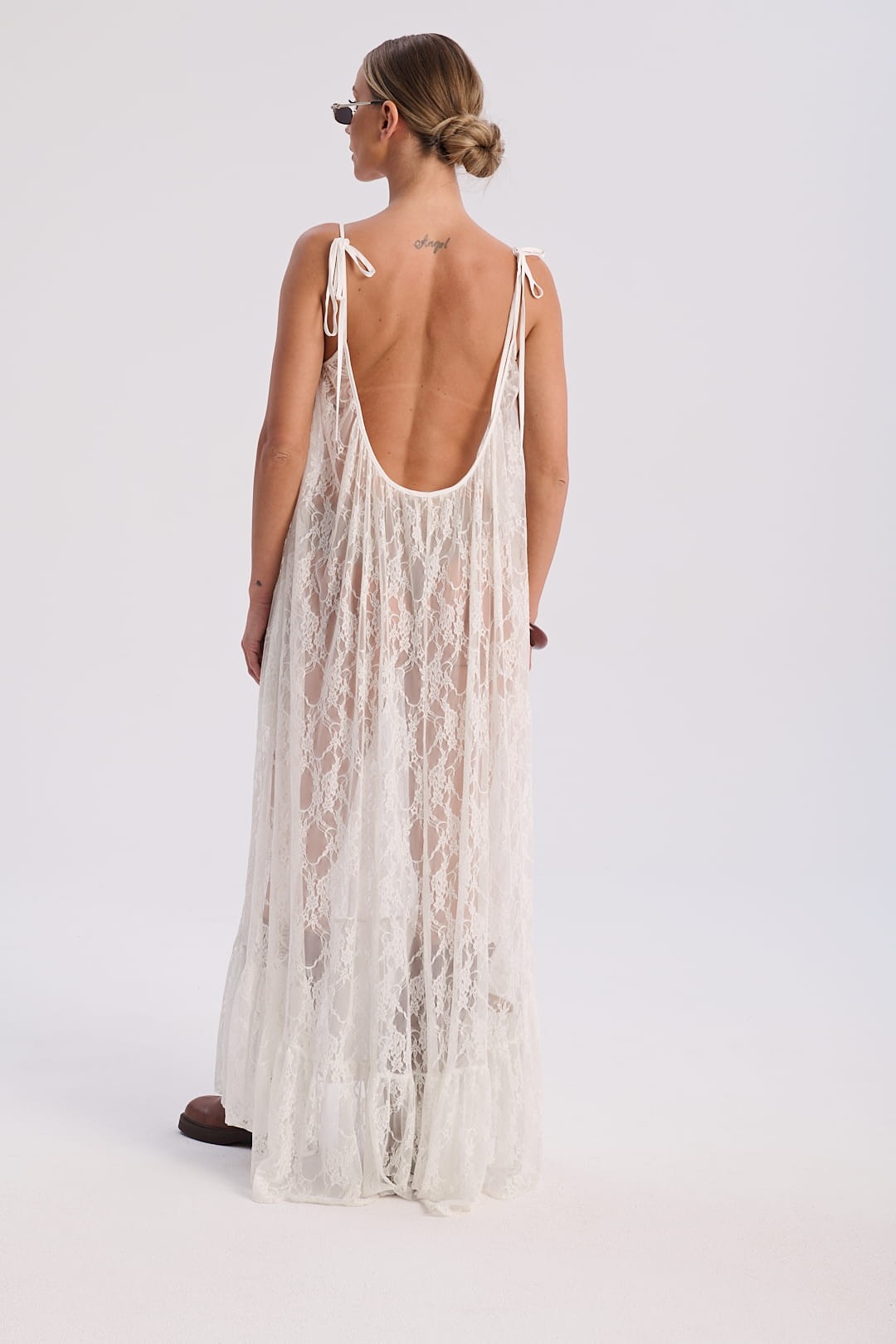 Cream Dress Roma image 4