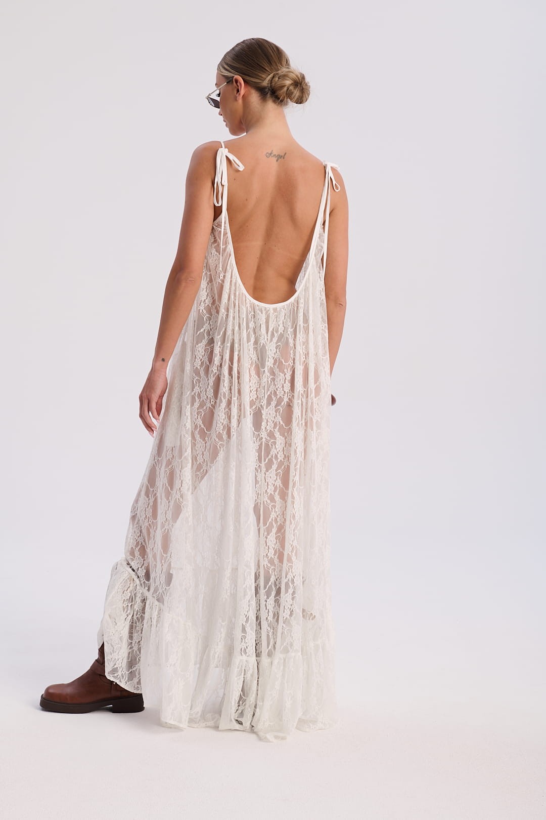 Cream Dress Roma image 5