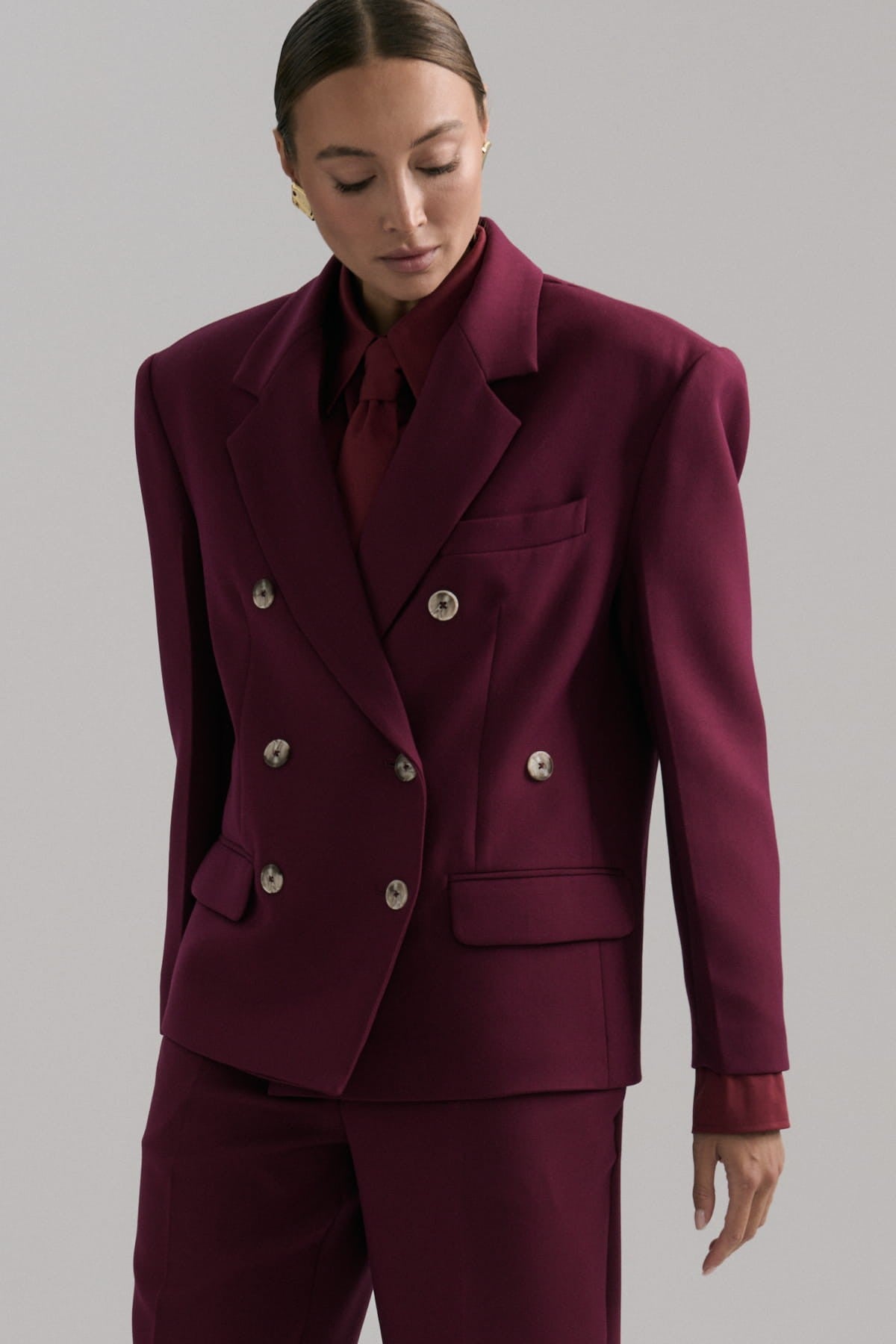 Burgundy Aurora jacket image 2