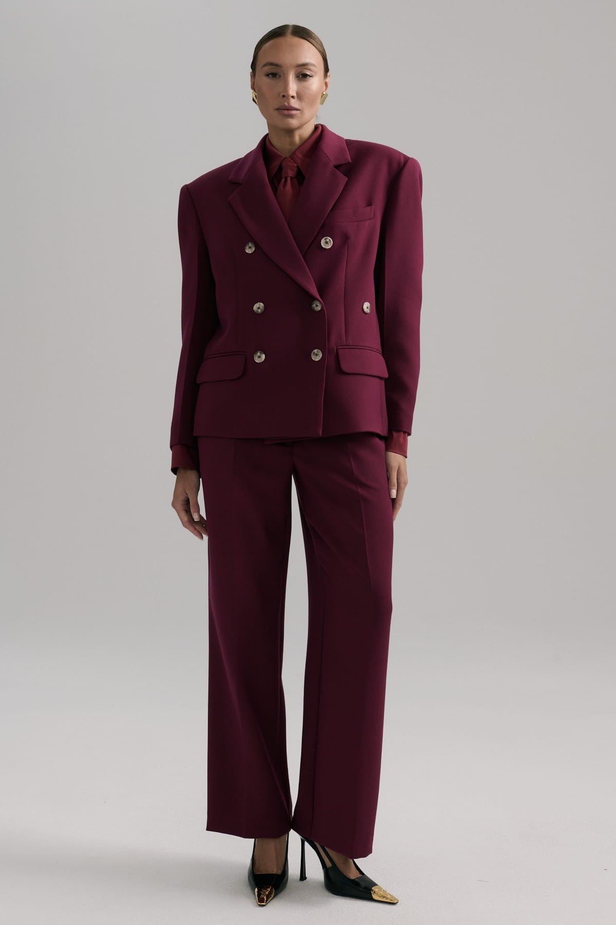 Burgundy Aurora jacket image 3