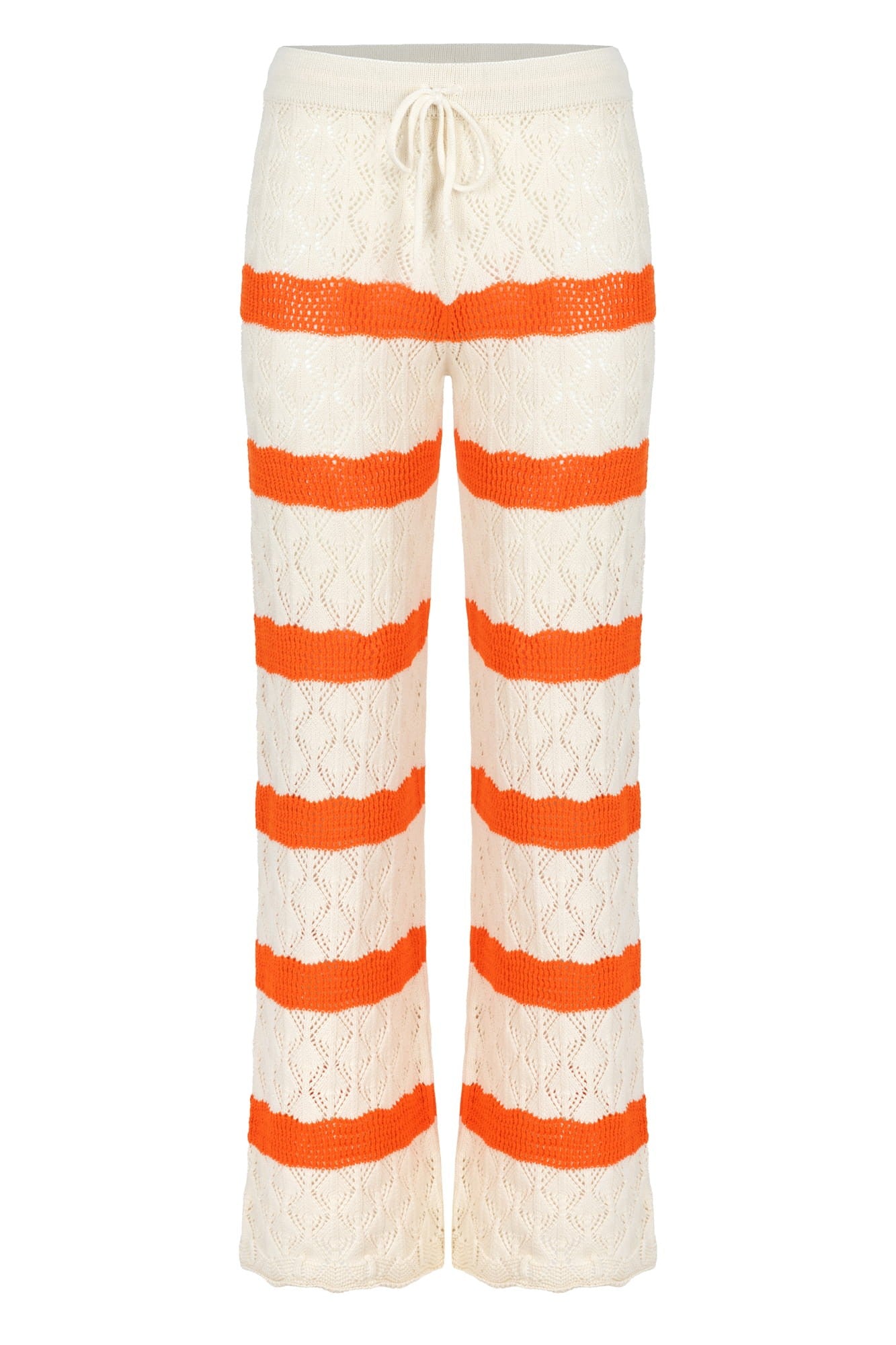 Cream with orange Via sweater image 2