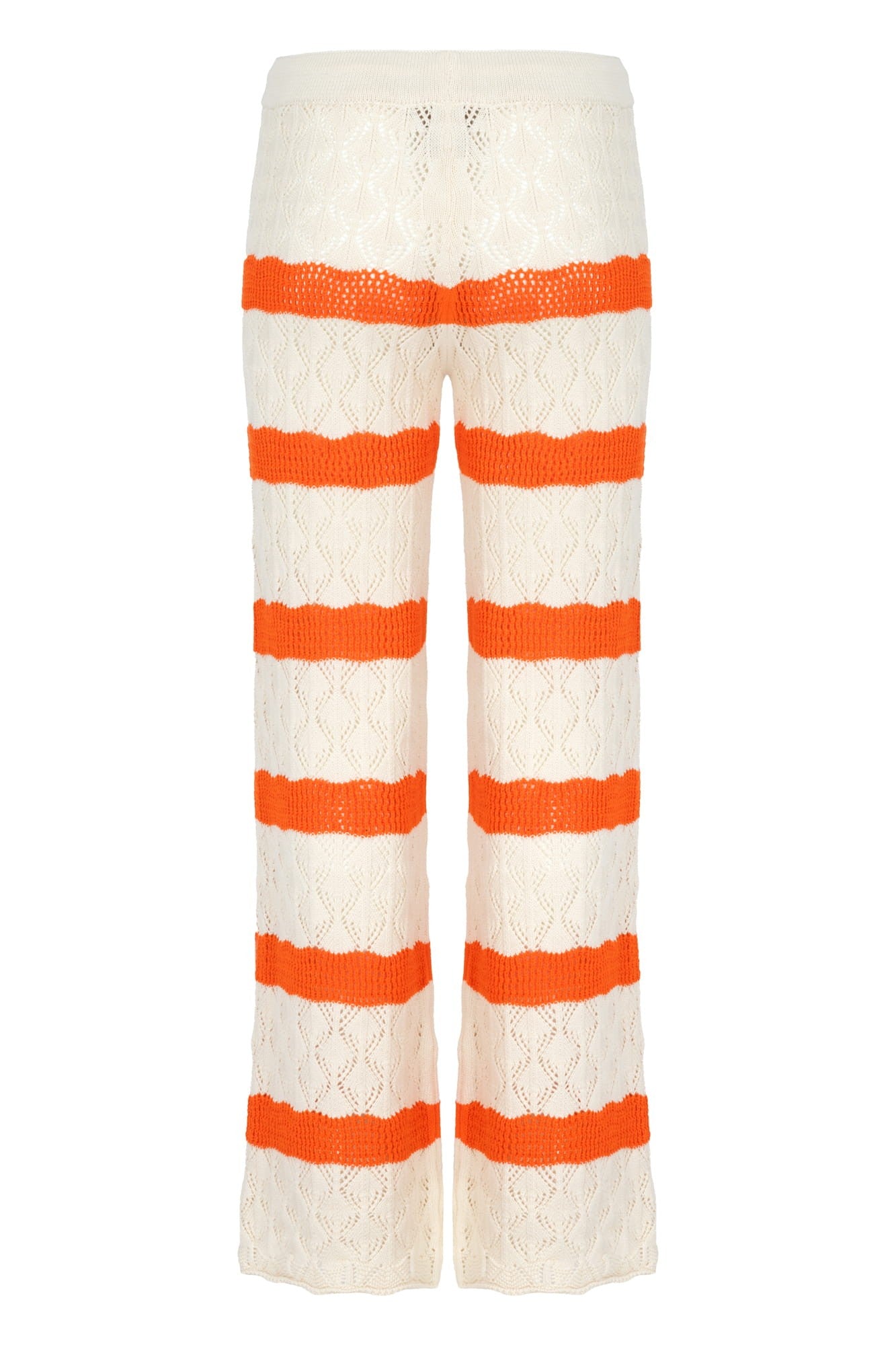 Cream with orange Via sweater image 4