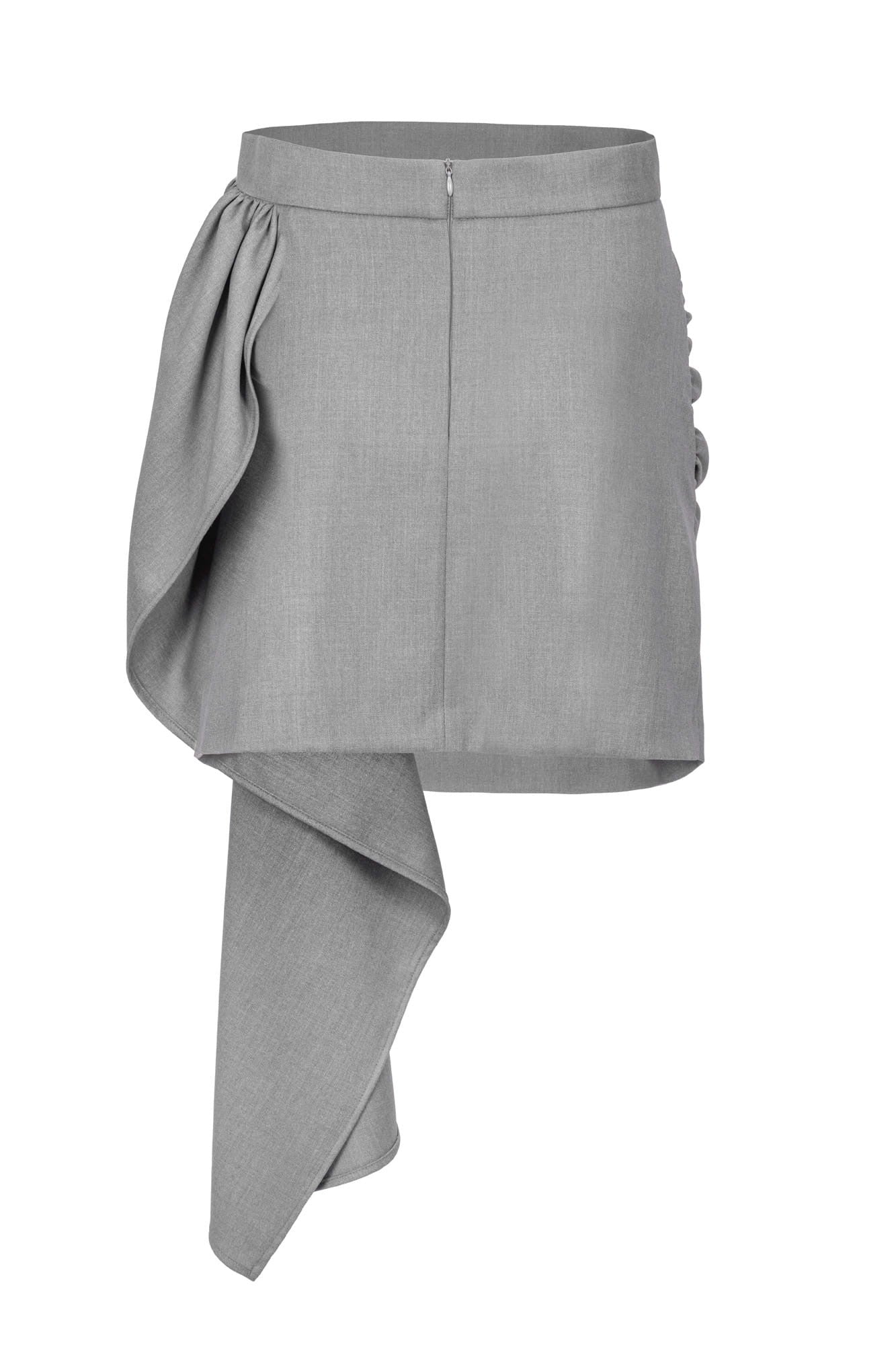 Grey Ribbon skirt image 2