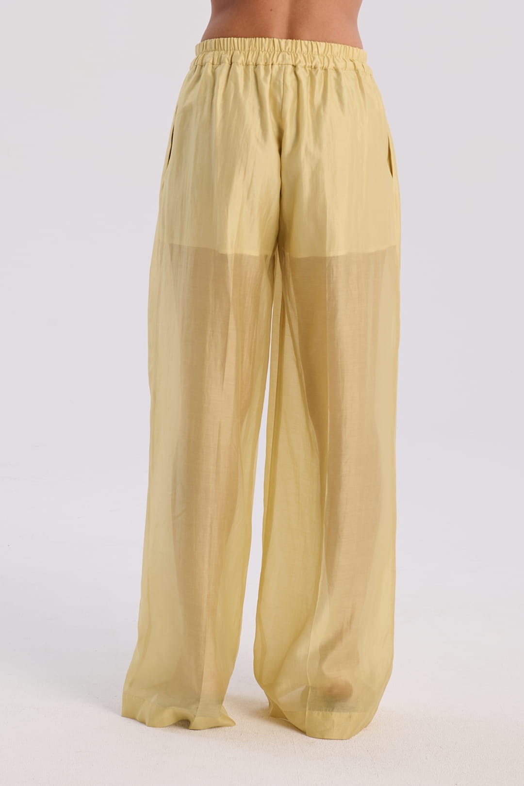 Banana yellow Aire pants image 6