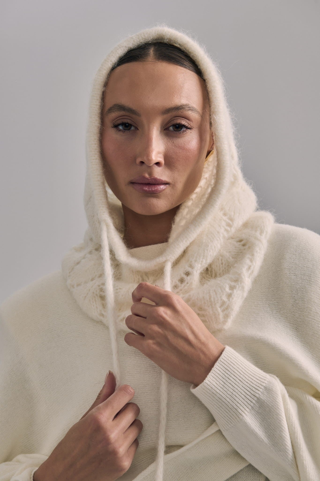 Cream balaclava image 1