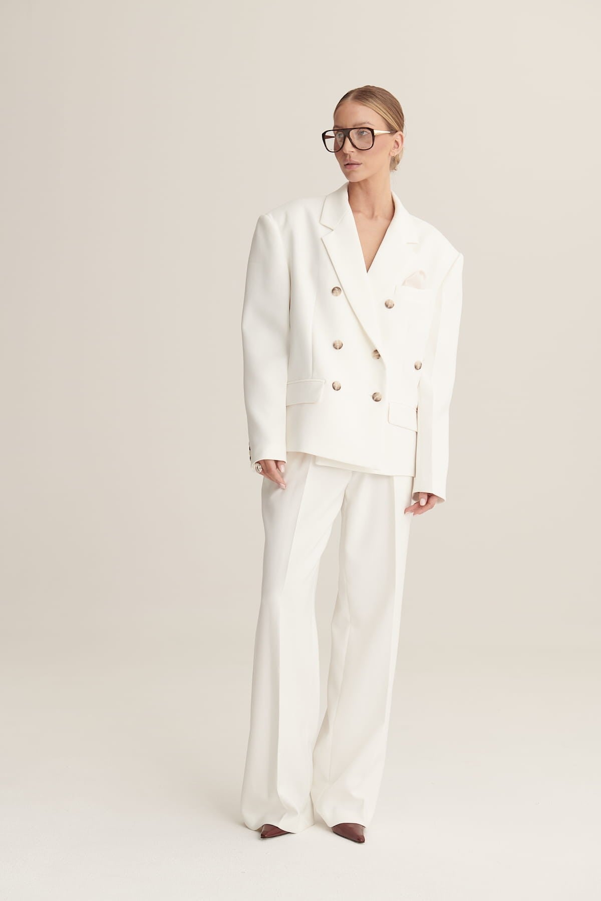 Cream Aurora pants image 1