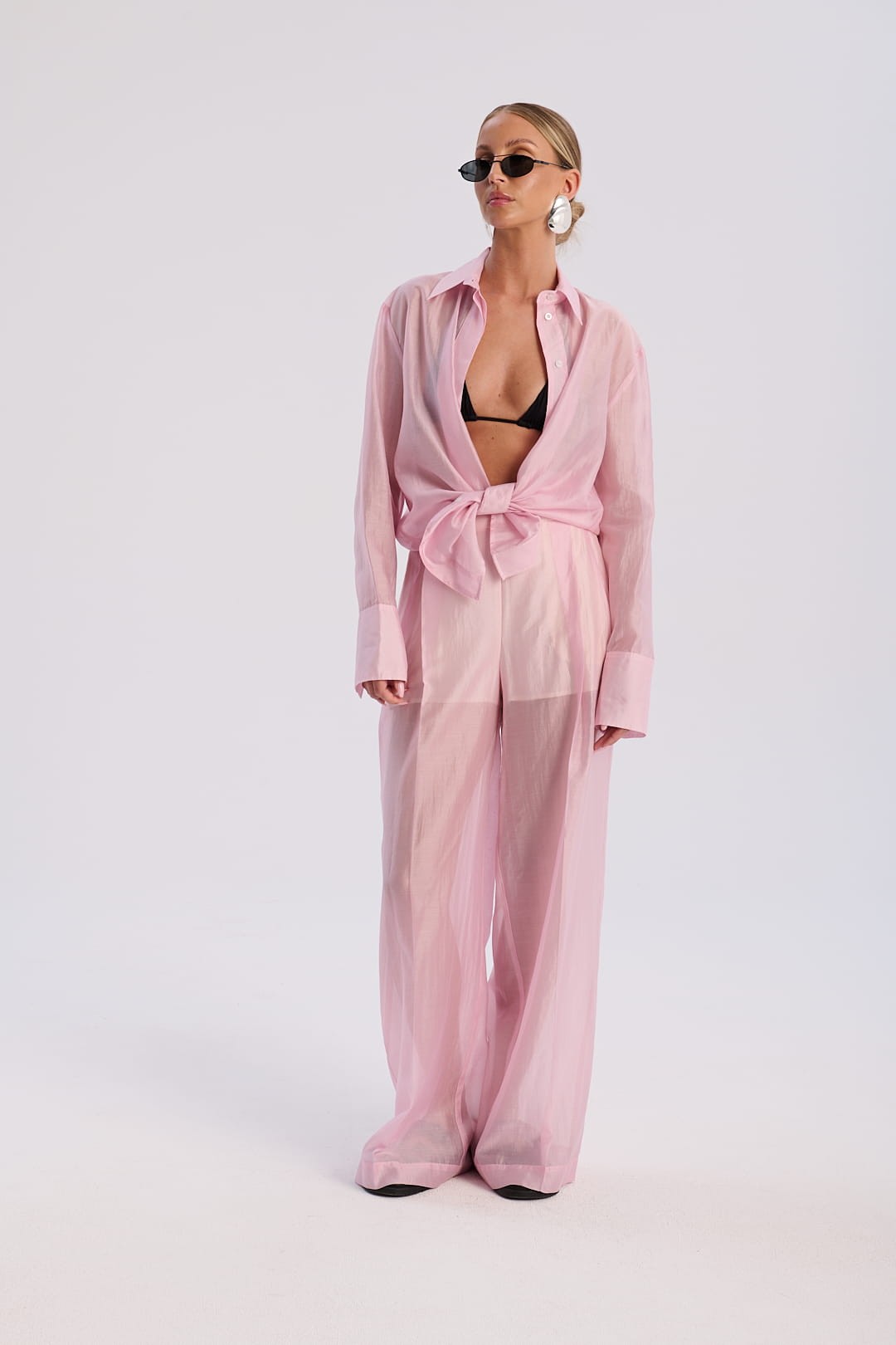 Pink Aire pants image 1