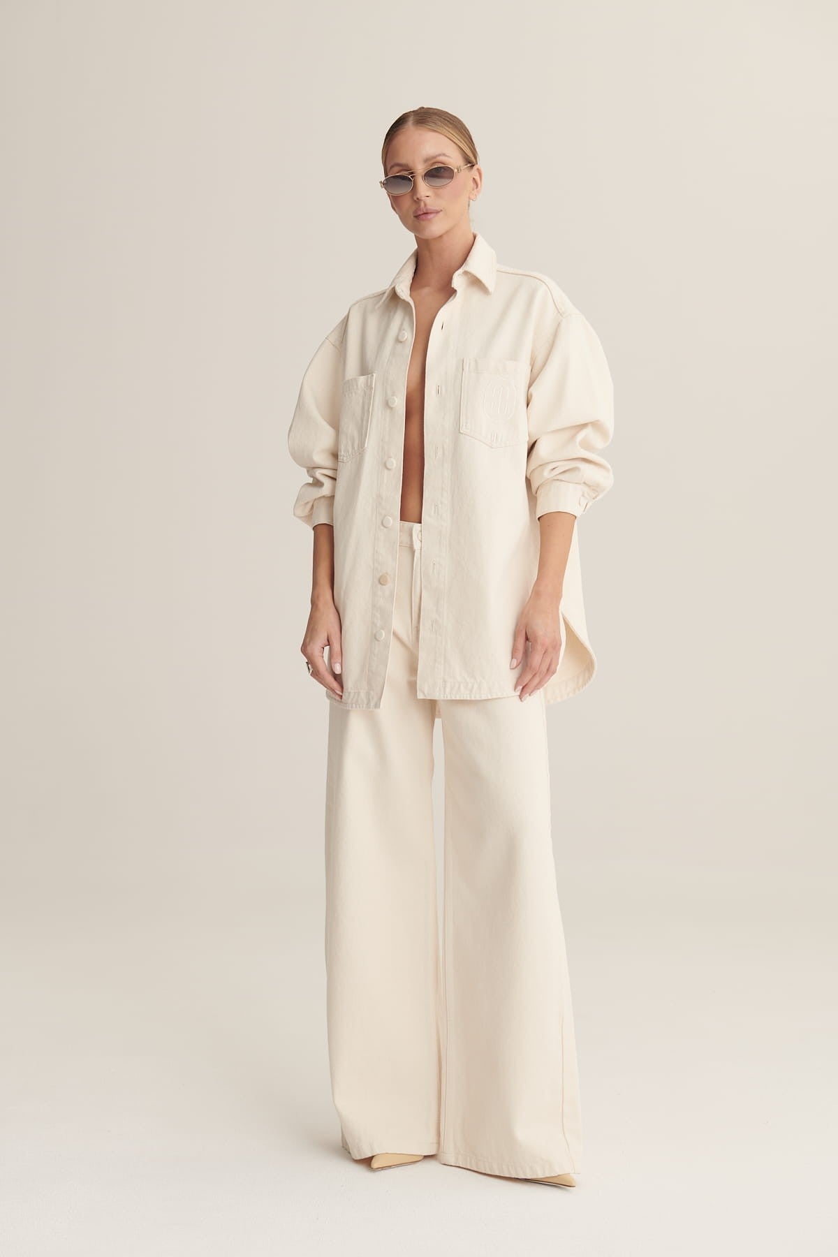 Cream Dolly jeans image 3